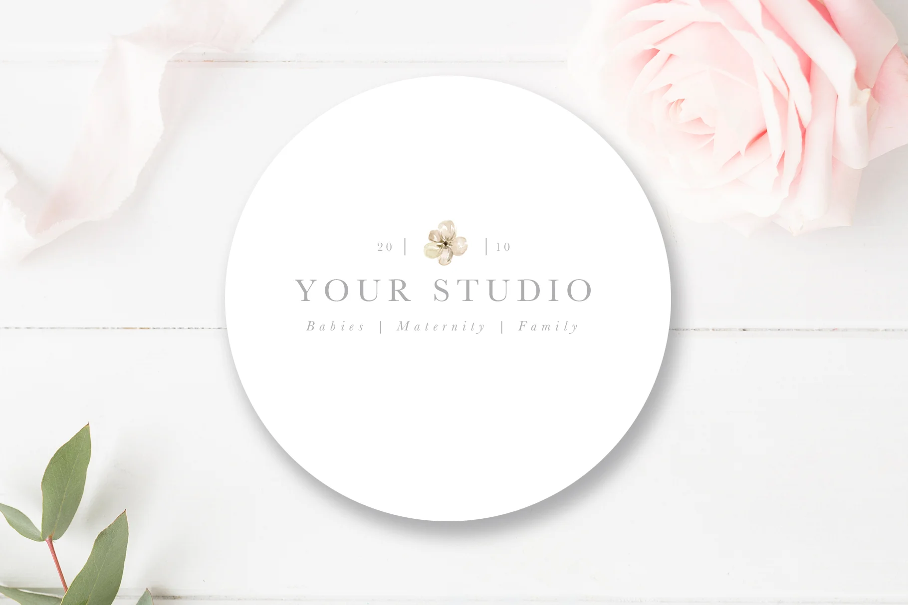 Sticker Templates for Photographers, PSD Templates