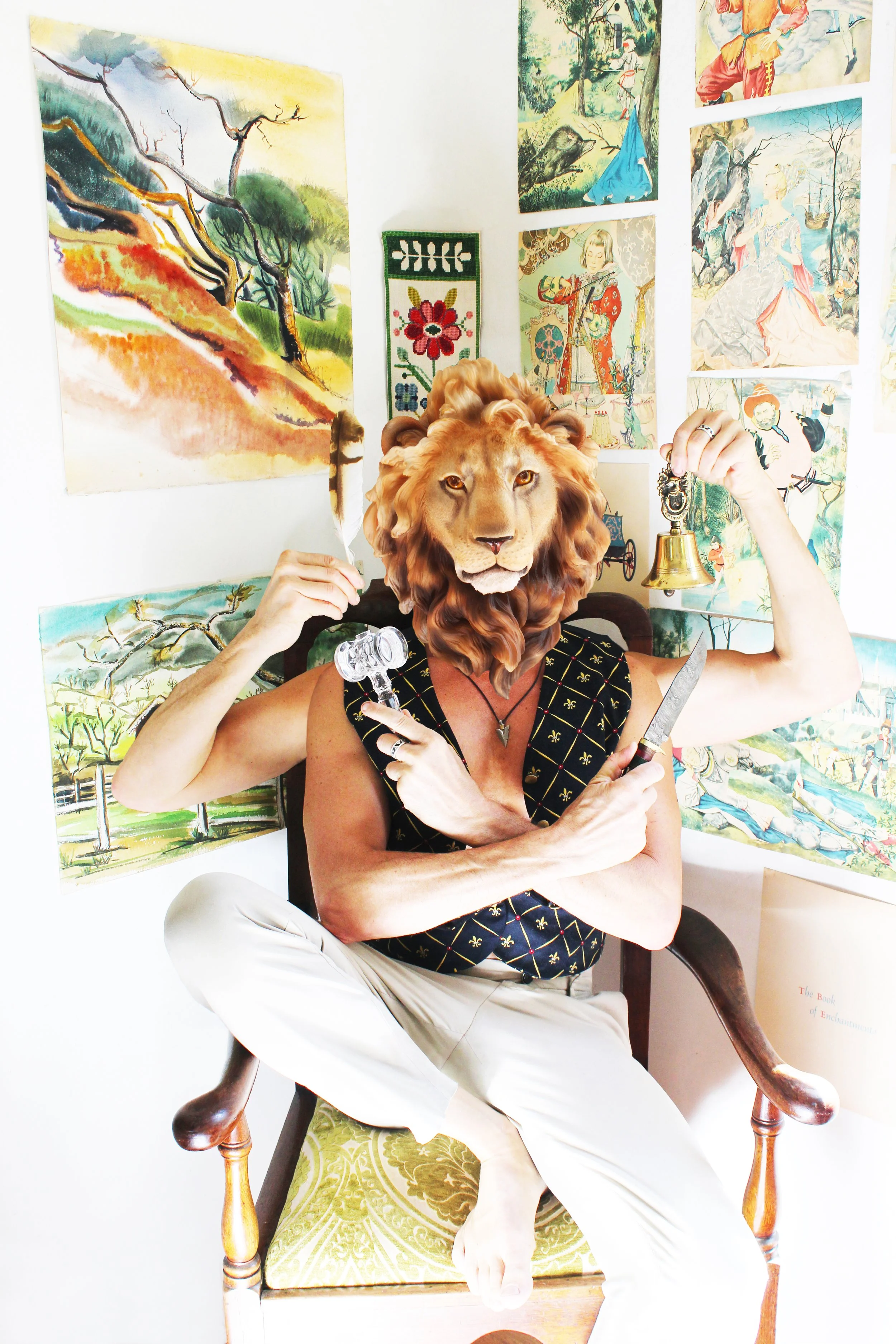 Francois-Xavier Noah lion mythology 2025.jpg