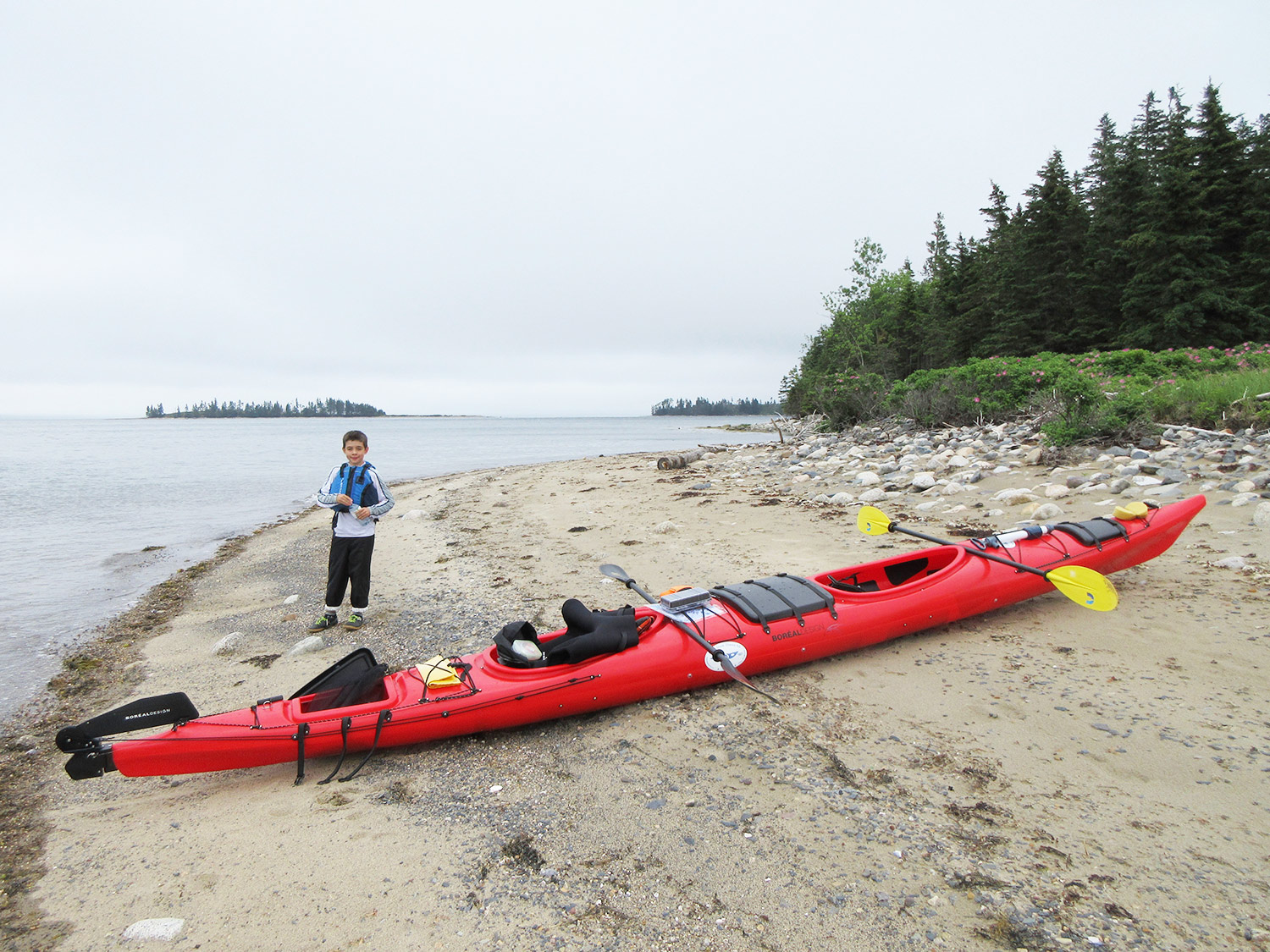 Kids love kayaking