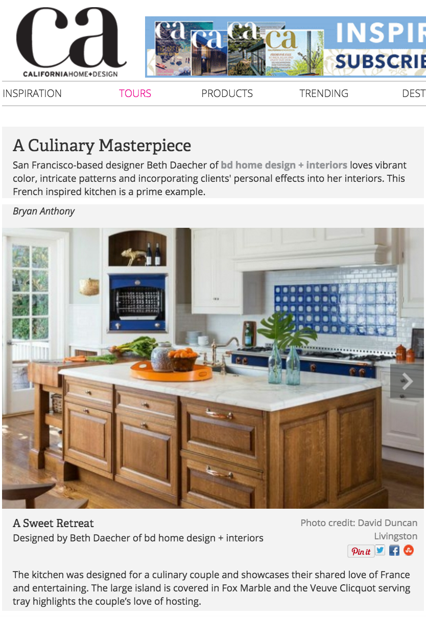California Home + Design