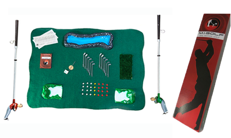  Mini indoor Golf Player Pack, Mini Golf Game for Kids