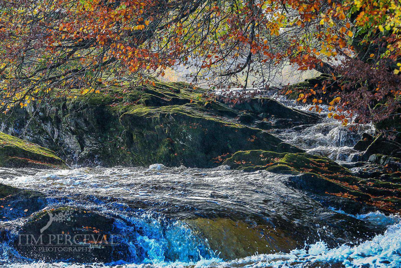  Autumn at the Falls of Dochart, Killin 