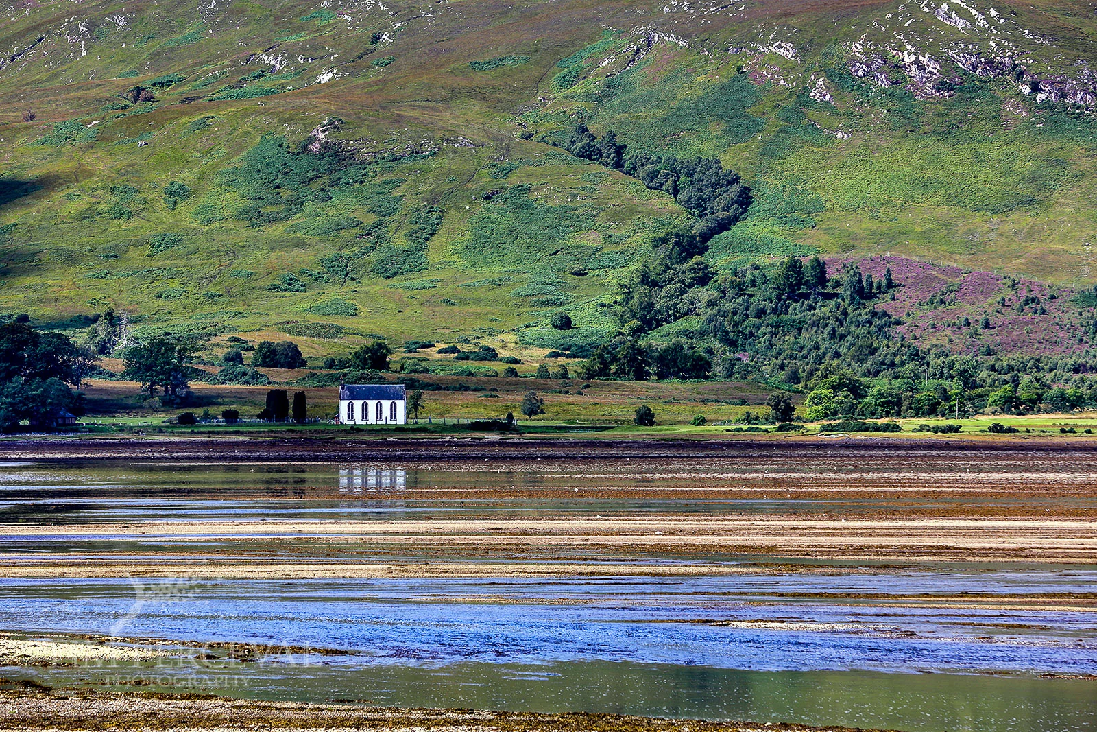 Colourful Layers and Chapel on Lochcarron
