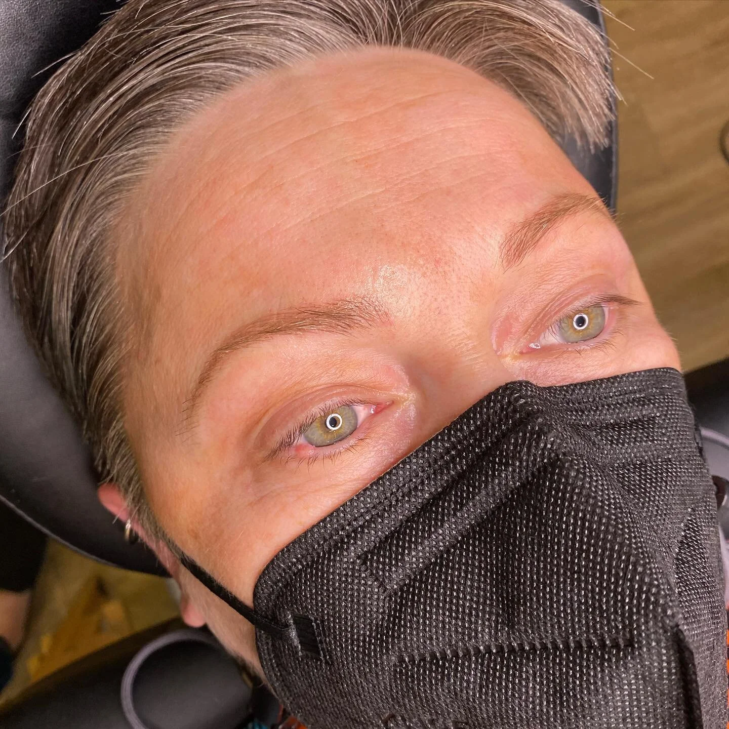 Brow upgrade for Erika! 😊

As with a lot of my clients Erika has experienced natural thinning of the brows and also over plucked. We will probably add shading and some more thickness in her touch up but she wanted to be conscientious of not looking 