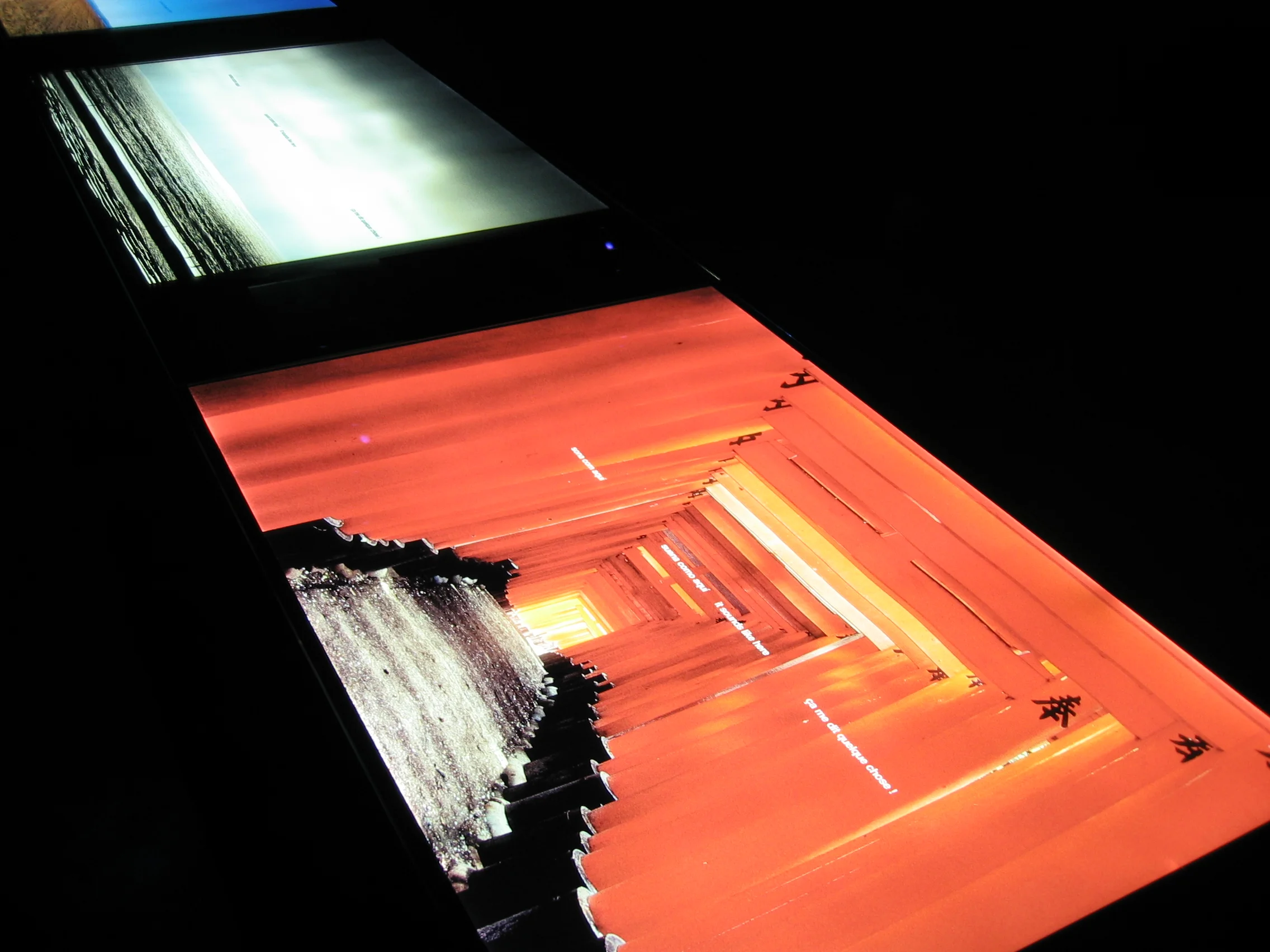  Table features different religious songs and music to show the diversity of spirituality in the world.&nbsp; 