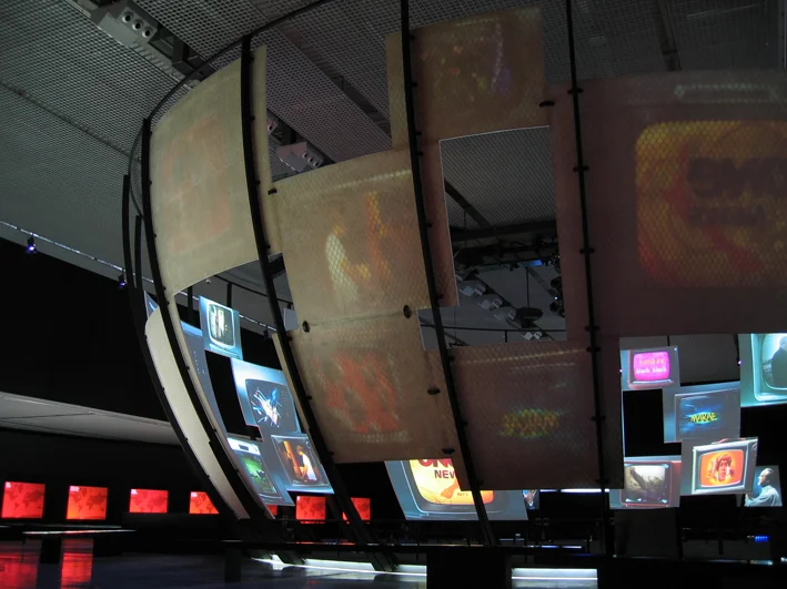  Central experience and view of wall of languages behind.&nbsp; 