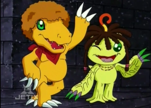 Agumon doesn't know what punk is