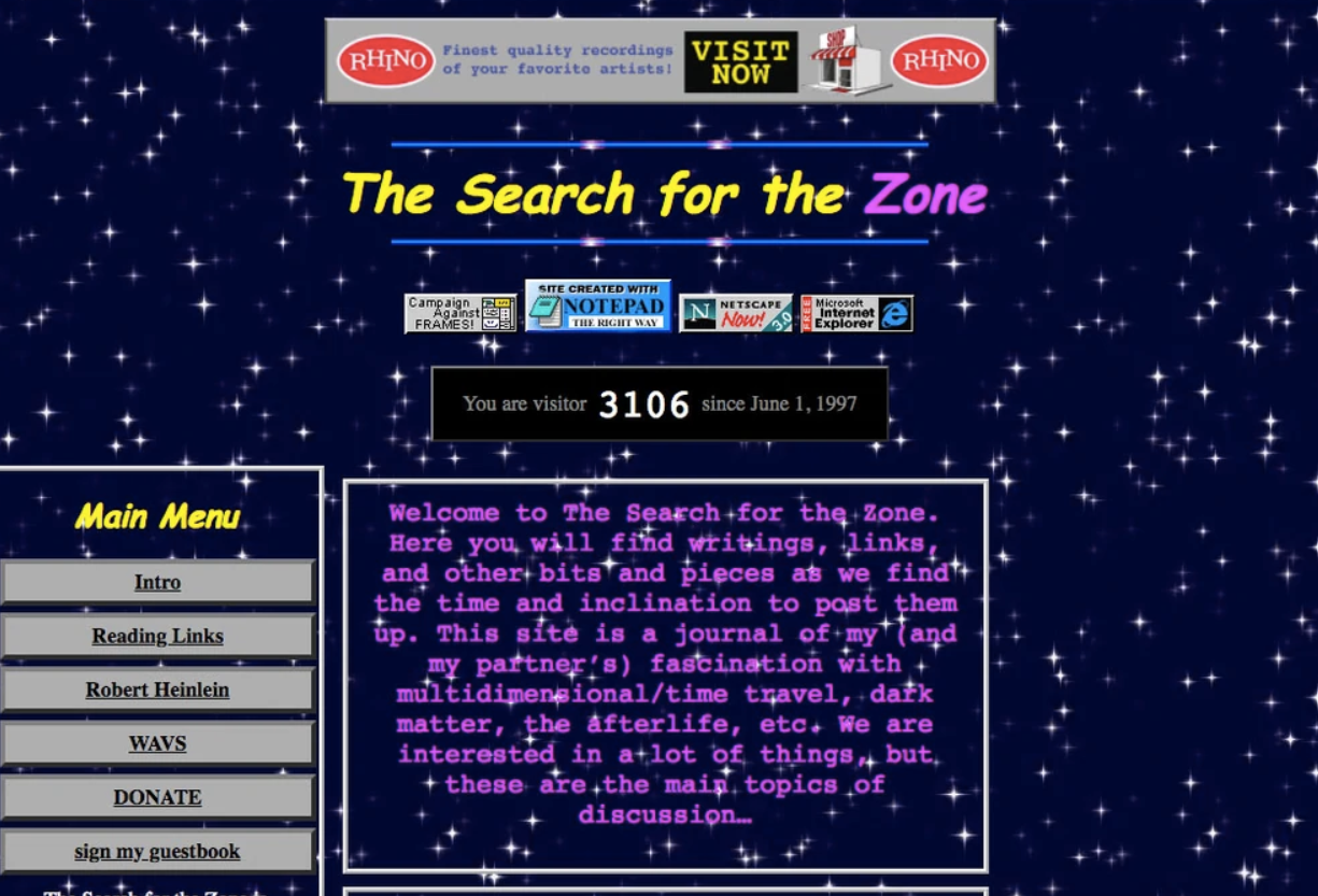 Totally Reprise Has Always Been Cool Ep 41: Search For The Zone dot Com episode artwork