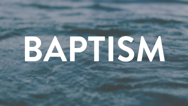 Family Sunday and Baptism's!
