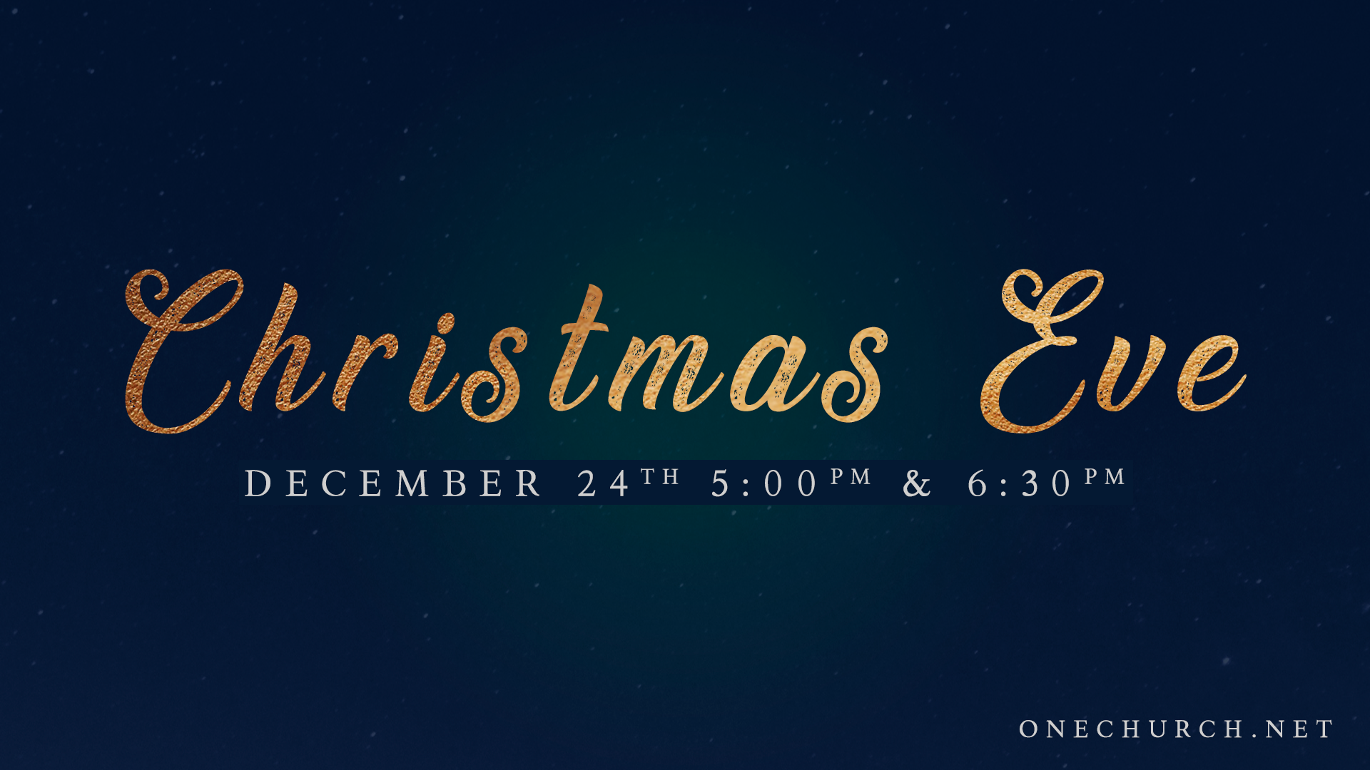 Christmas Eve Services