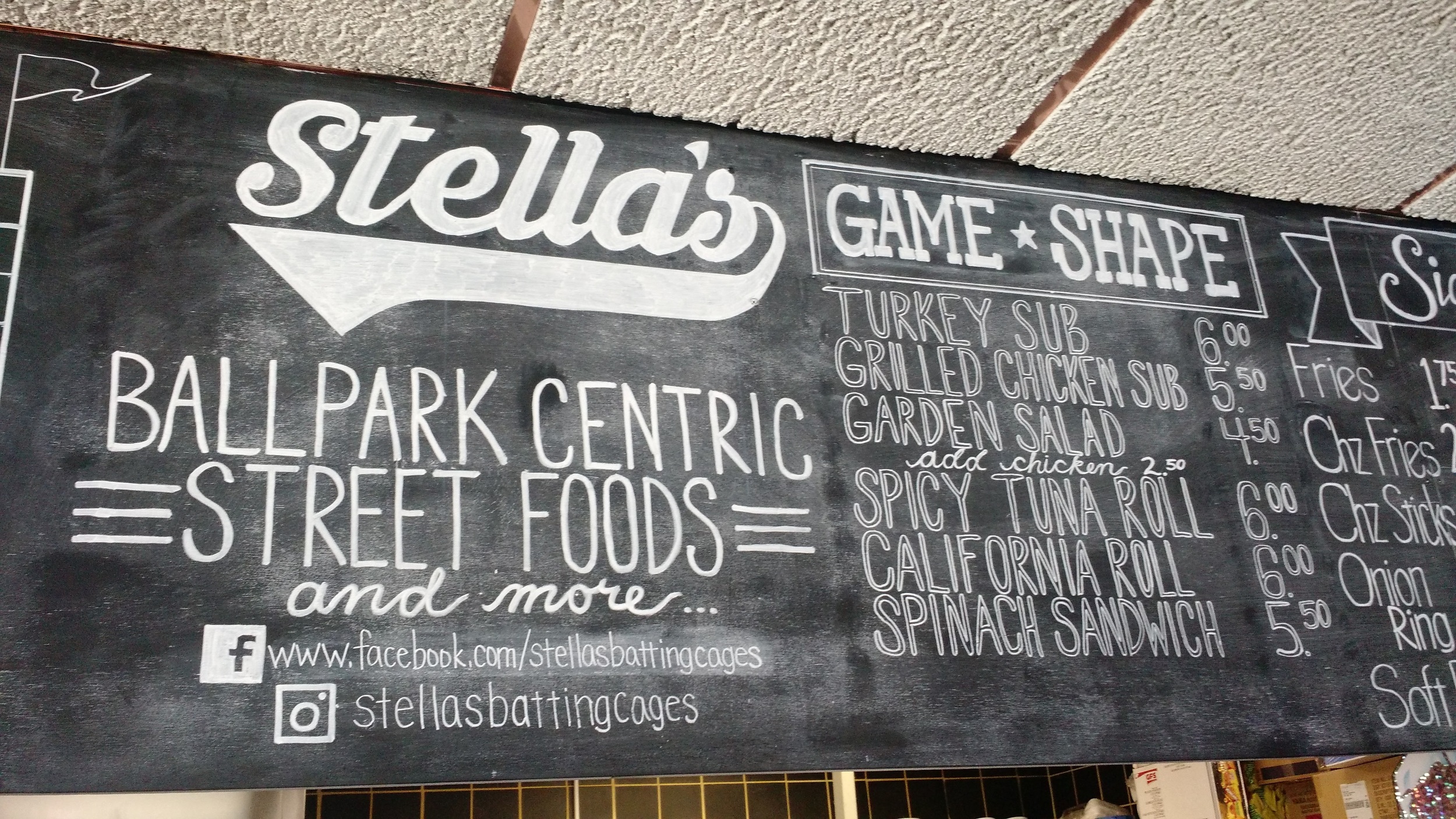 stella's baseball batting range