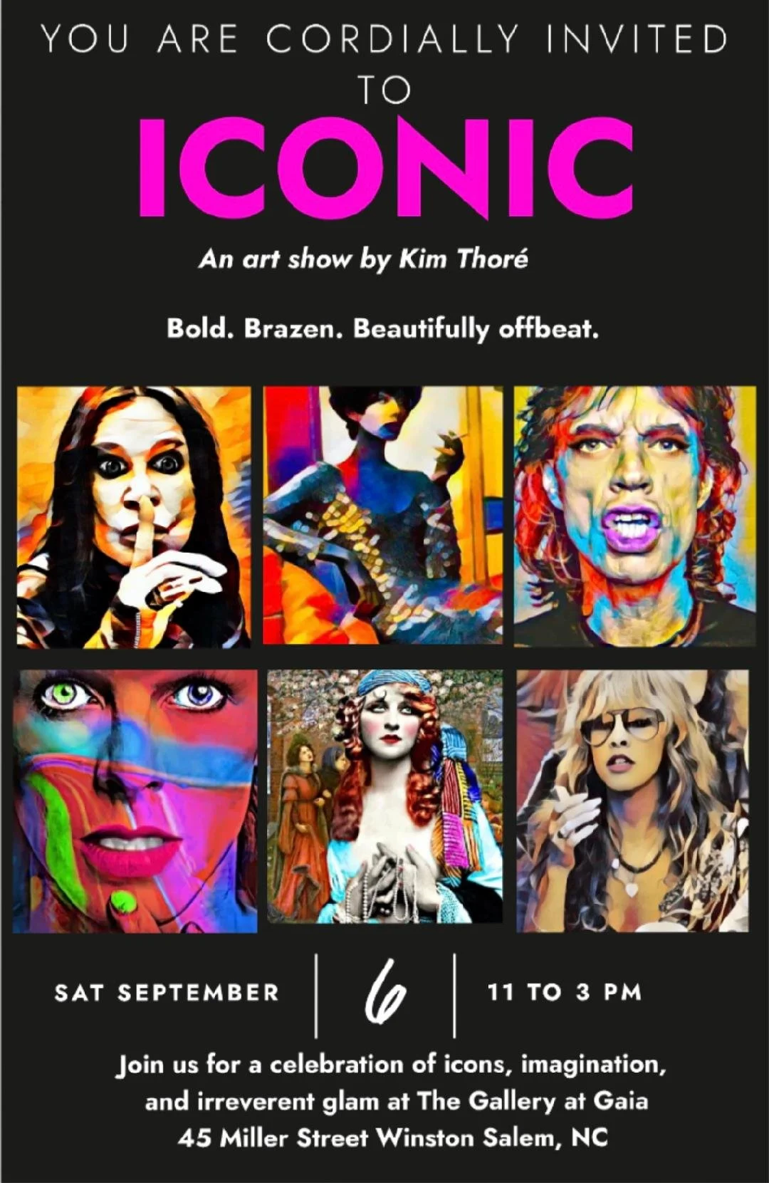 Sept 6, 2025 11am at the Gallery at Gaia