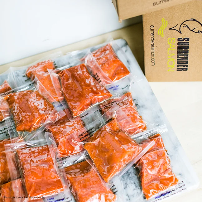 Surrender Salmon Portions