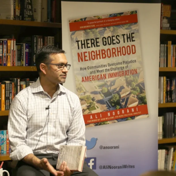 Ali Noorani presented "There Goes the Neighborhood" in Coral Gables during his book tour.