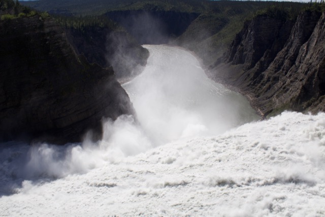 Nahanni River Virginia Falls precipice.jpg