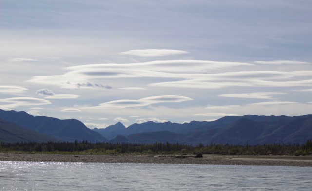 Nahanni River Yohin Ridge with Clouds.jpg