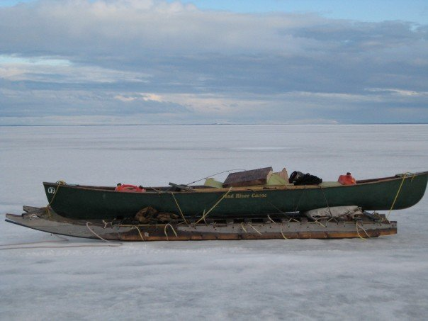 An early season canoe trip ;)