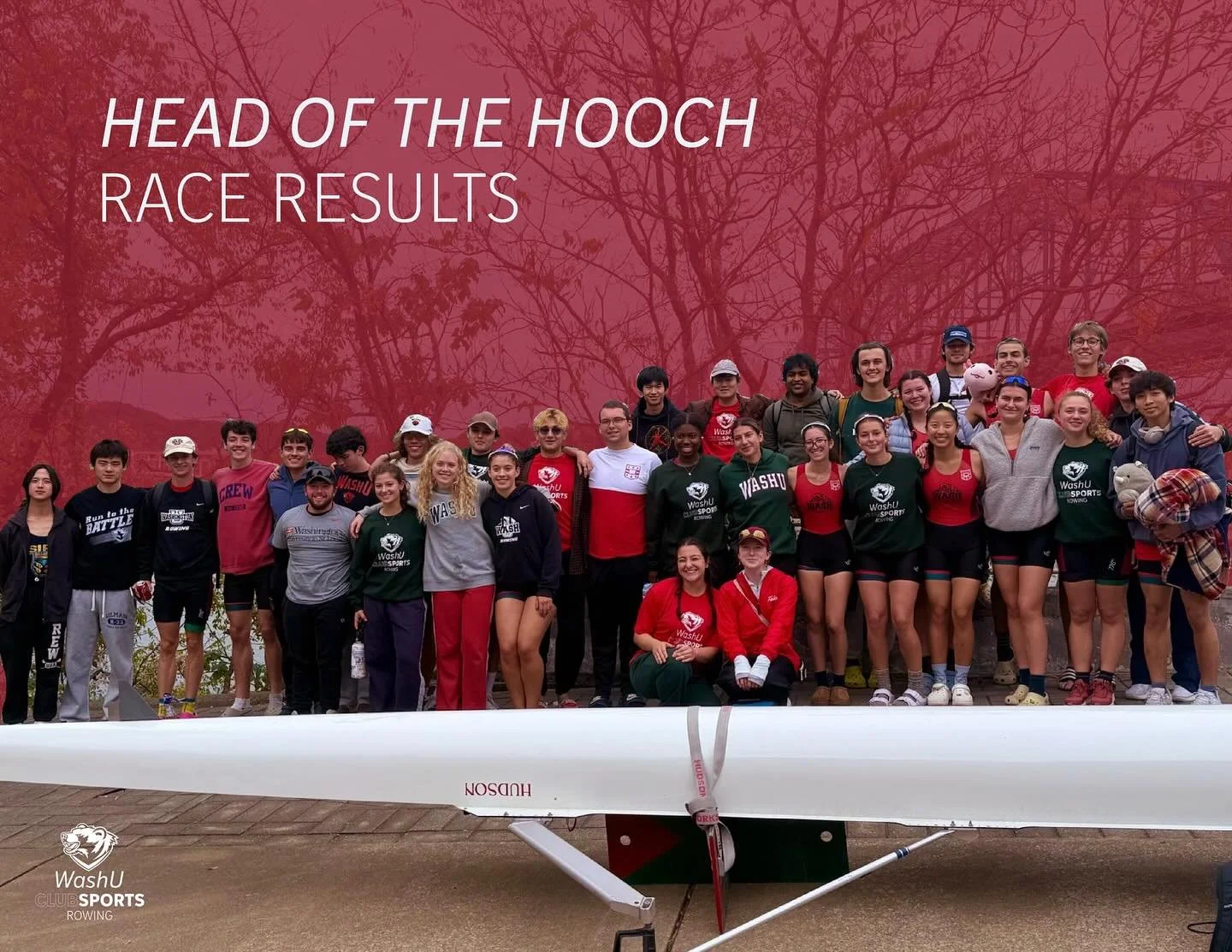 Concluded our season this weekend with some fantastic racing at the Head of the Hooch!

#gobears #washucrew
