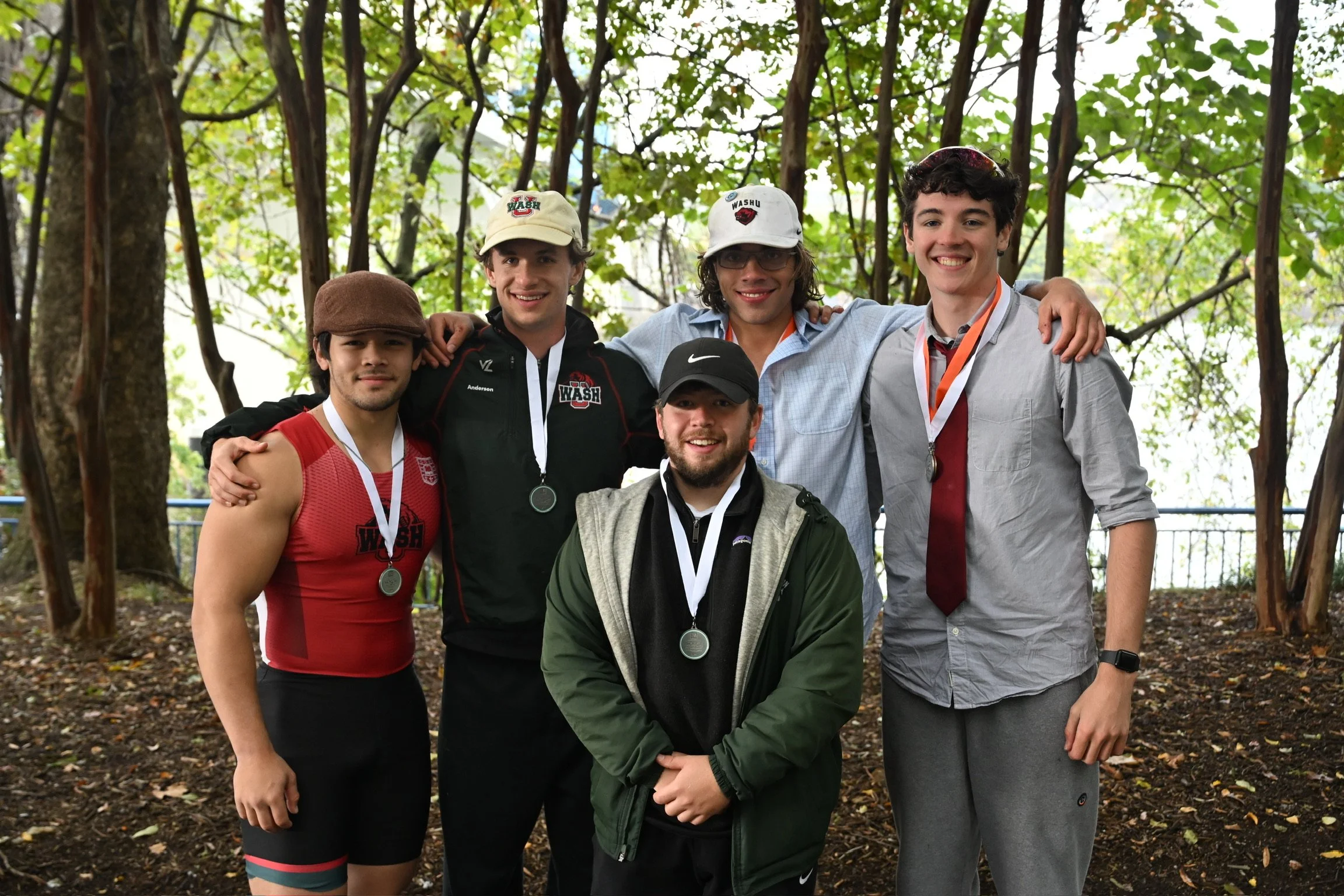 Varsity Men's 4+ at Head of the Hooch 2025
