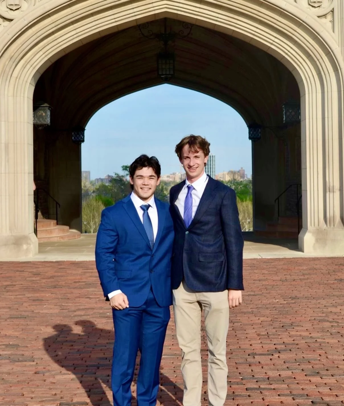 Congratulations, Jack and Alec! We are proud to share that last weekend, our spring seniors officially became WashU alumni. Alec Anderson graduated with a B.S. in Computer Science, and Jack Stickler graduated with a B.S. in Biology: Neuroscience and 