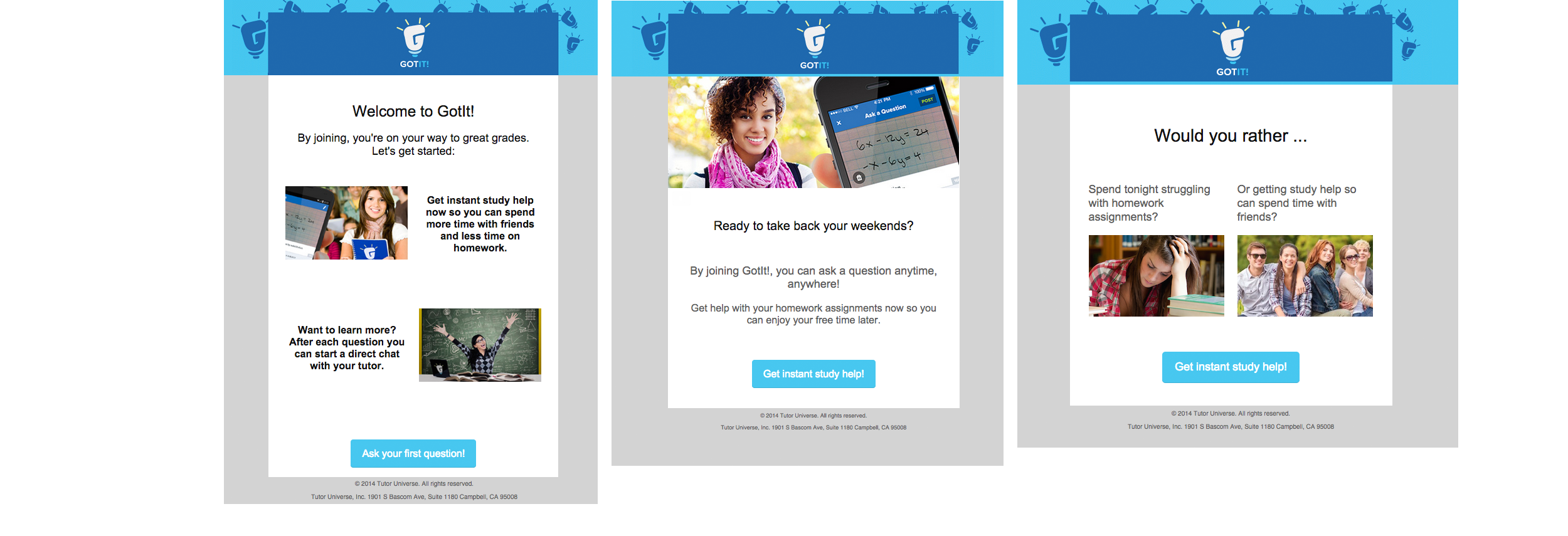 ^^ Email Marketing - Student Audience