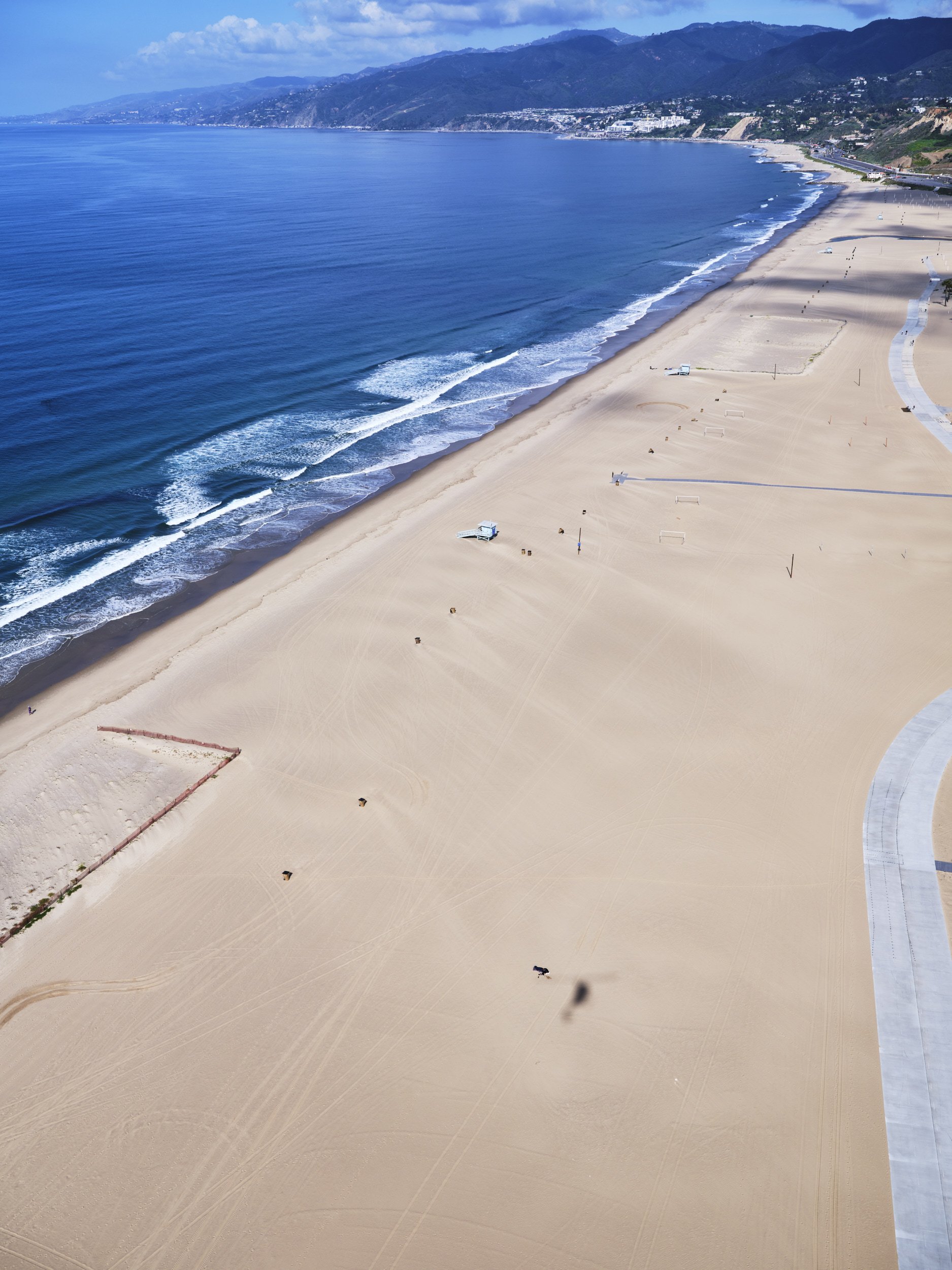 Santa Monica Beach March 2020
