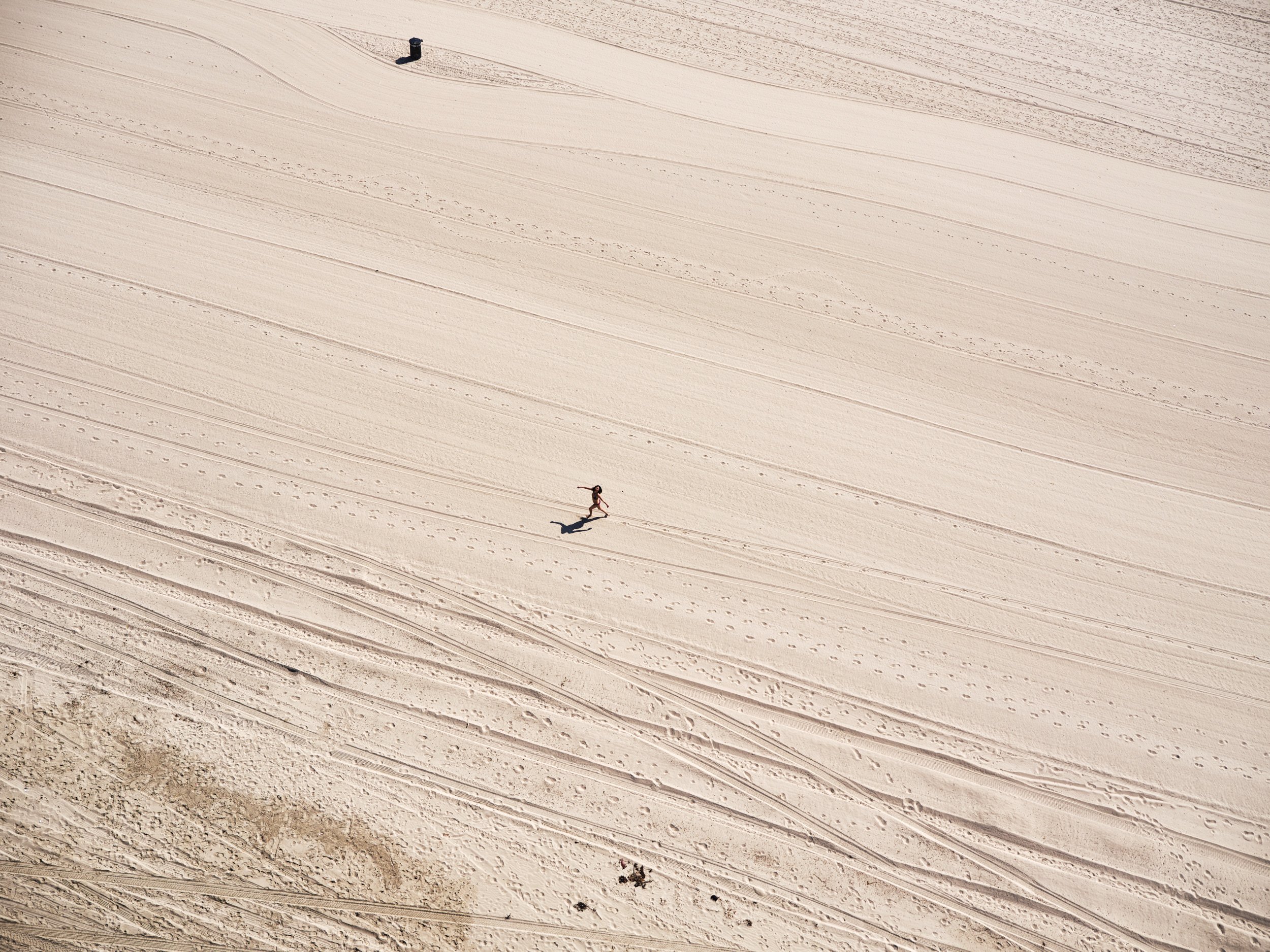 Venice Beach Trespasser Lockdown March 2020