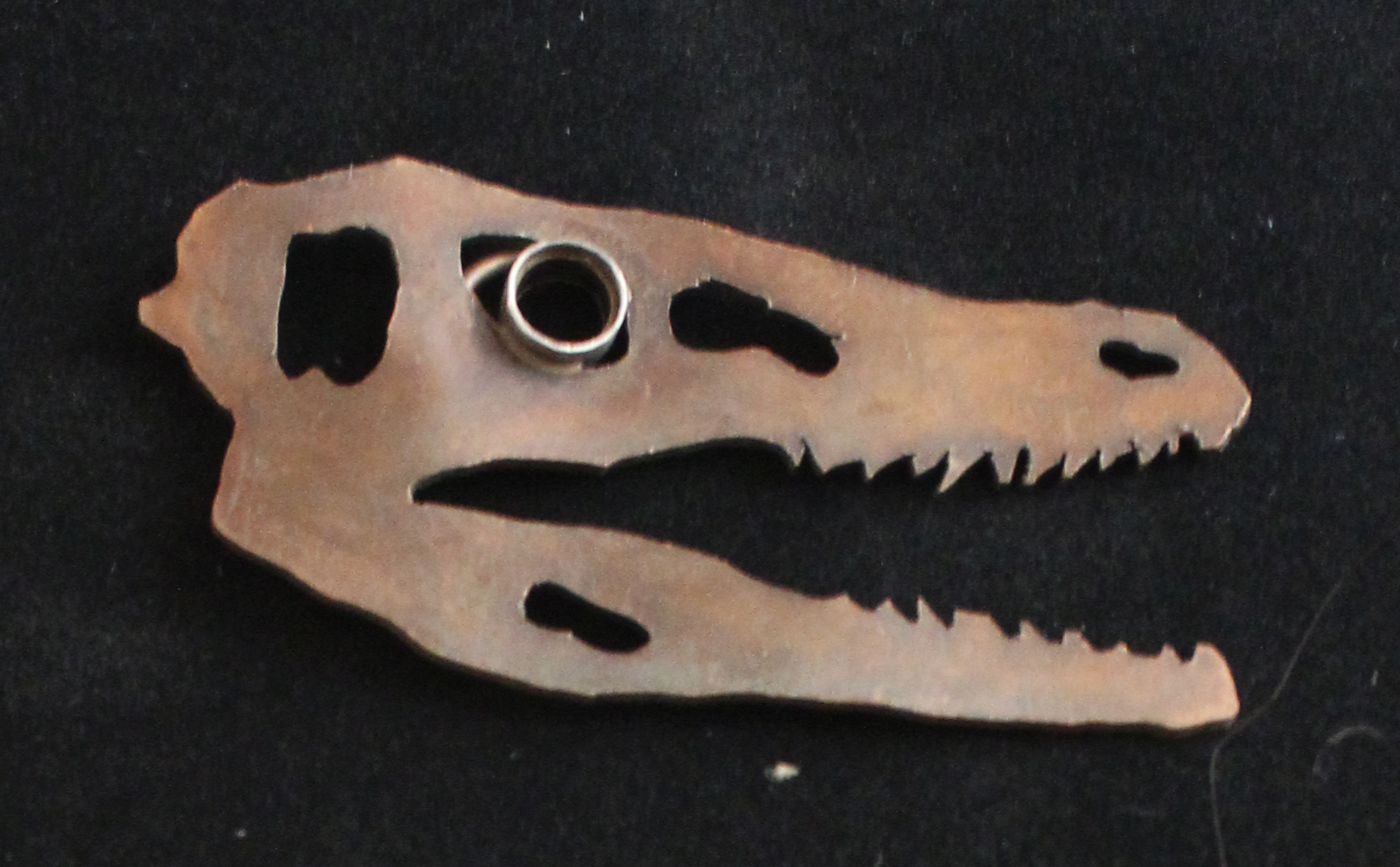  Skull Pendent 2013 Copper
