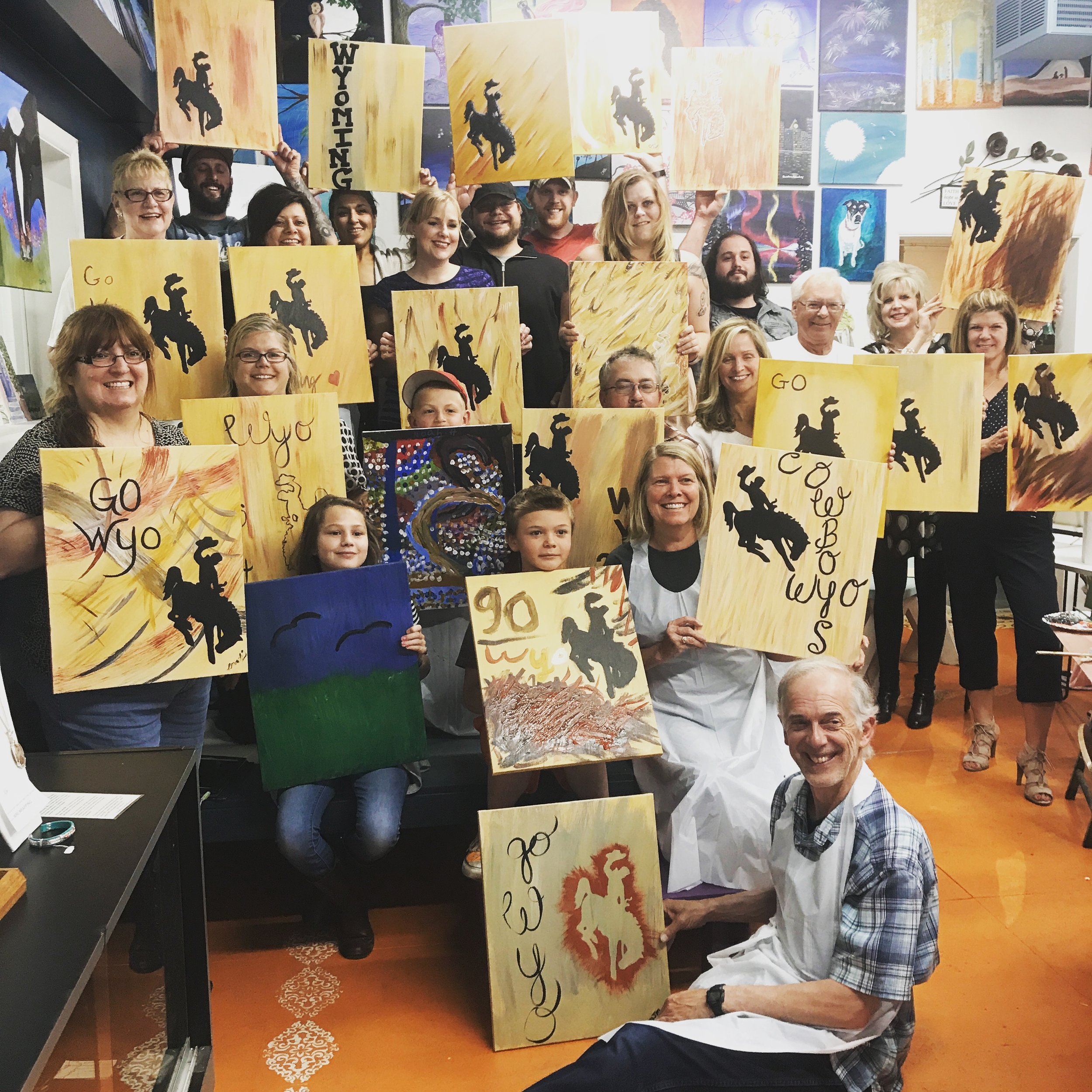 The "Wild Ride" part of the group from WyHy FCU.