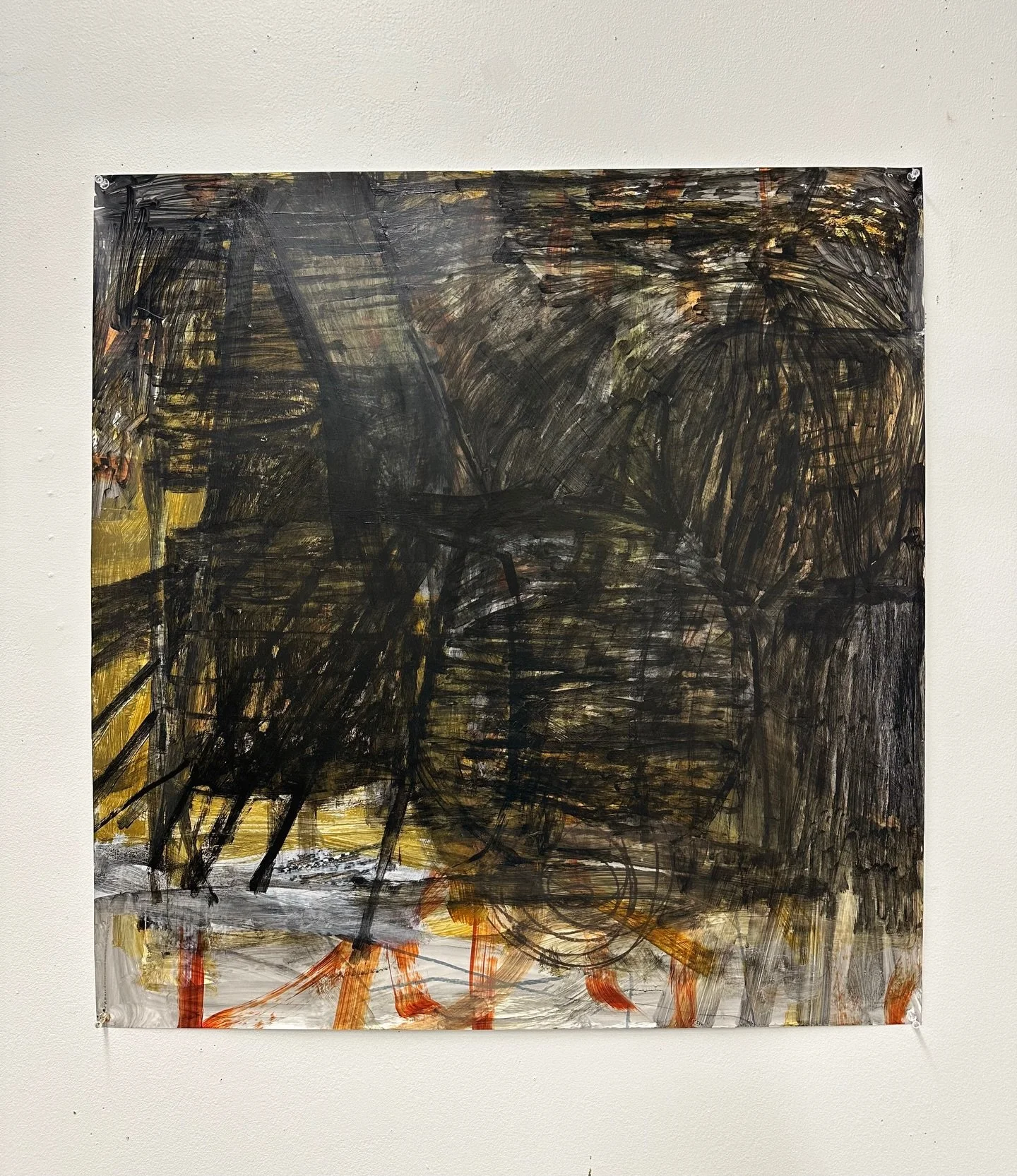 My life is chaos and thankfully I left some breathing room at the bottom 😌

#abstractart #abstractpainting #acrylicpainting #saic #artoftheday