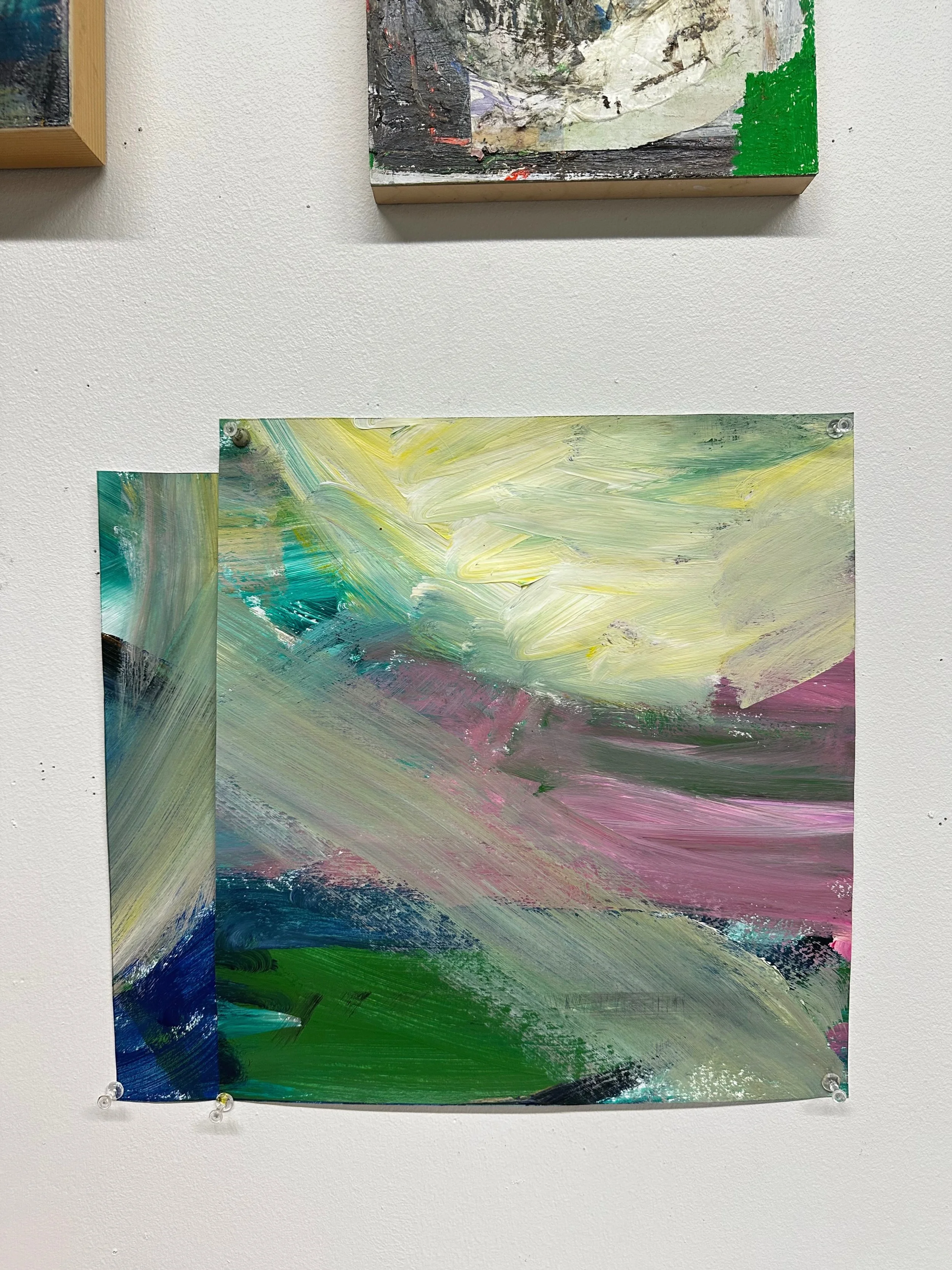 Somewhat of a landscape ⛰️

#abstractpainting #contemporaryart #abstractartist #acrylicpainting #mixedmediapainting