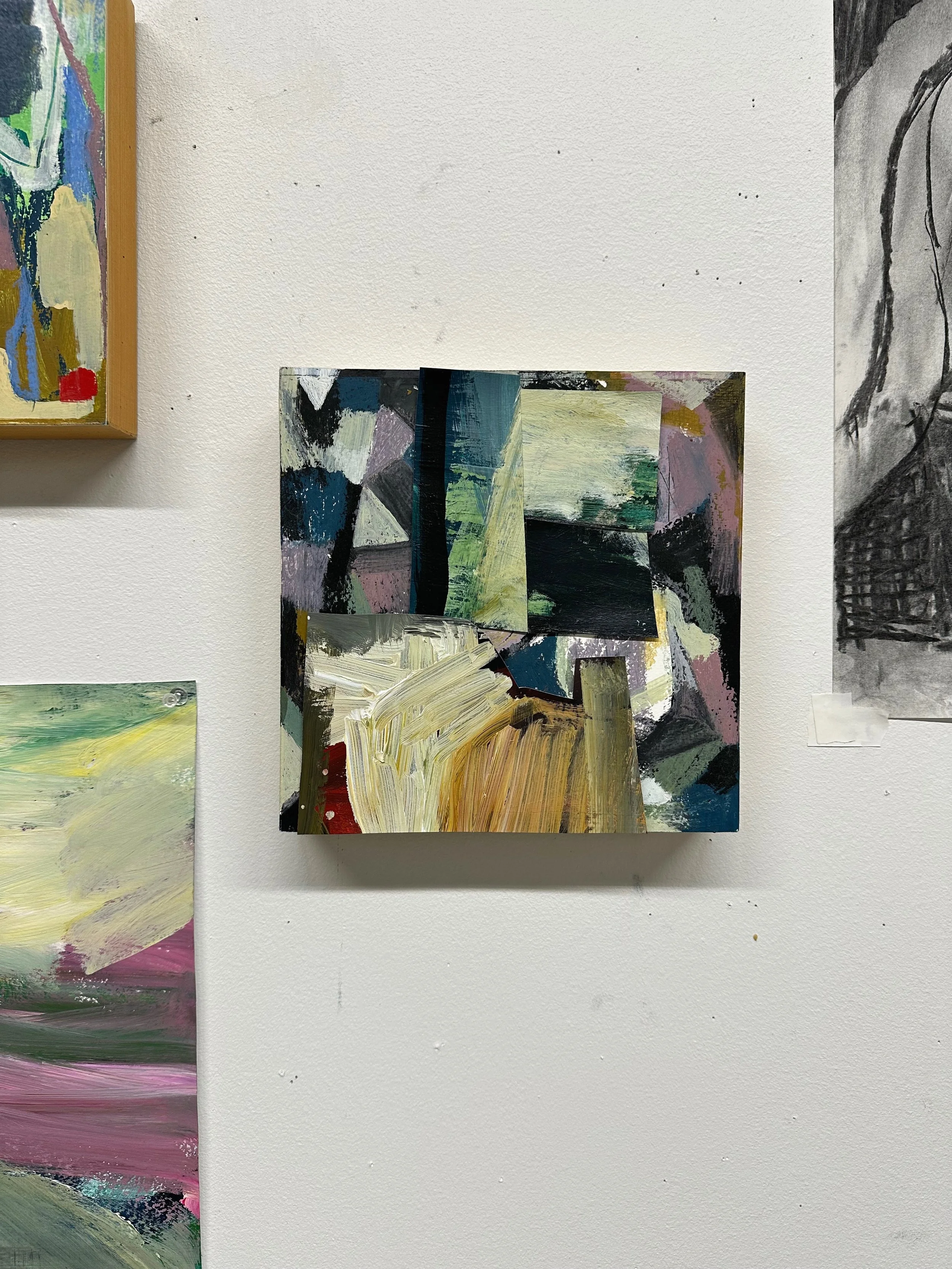 Little wild one 😌

#abstractpainting #abstractart #artstudio #chicagoartist #paintings
