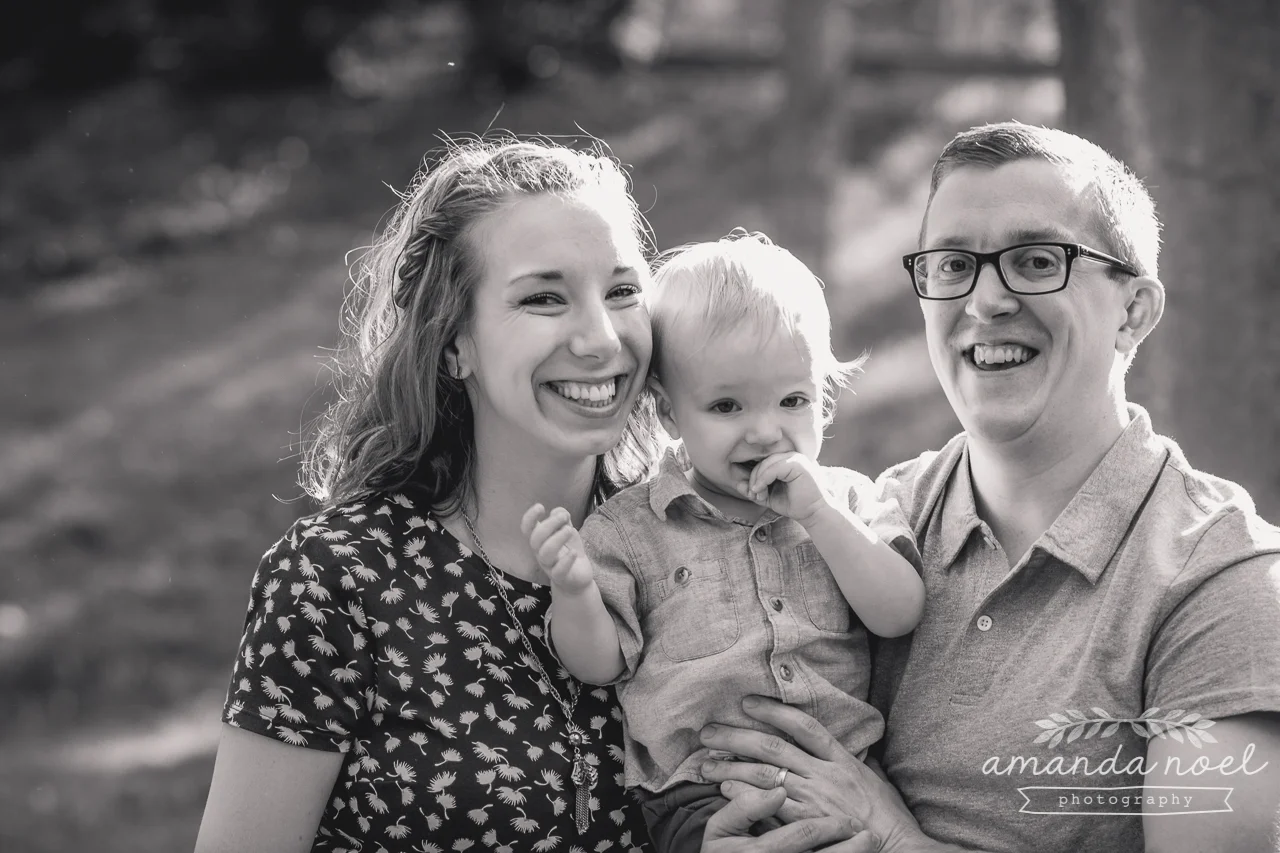 beavercreek-ohio-family-photographer-one-year-old-boy-lifestyle-forest-woods-backlight