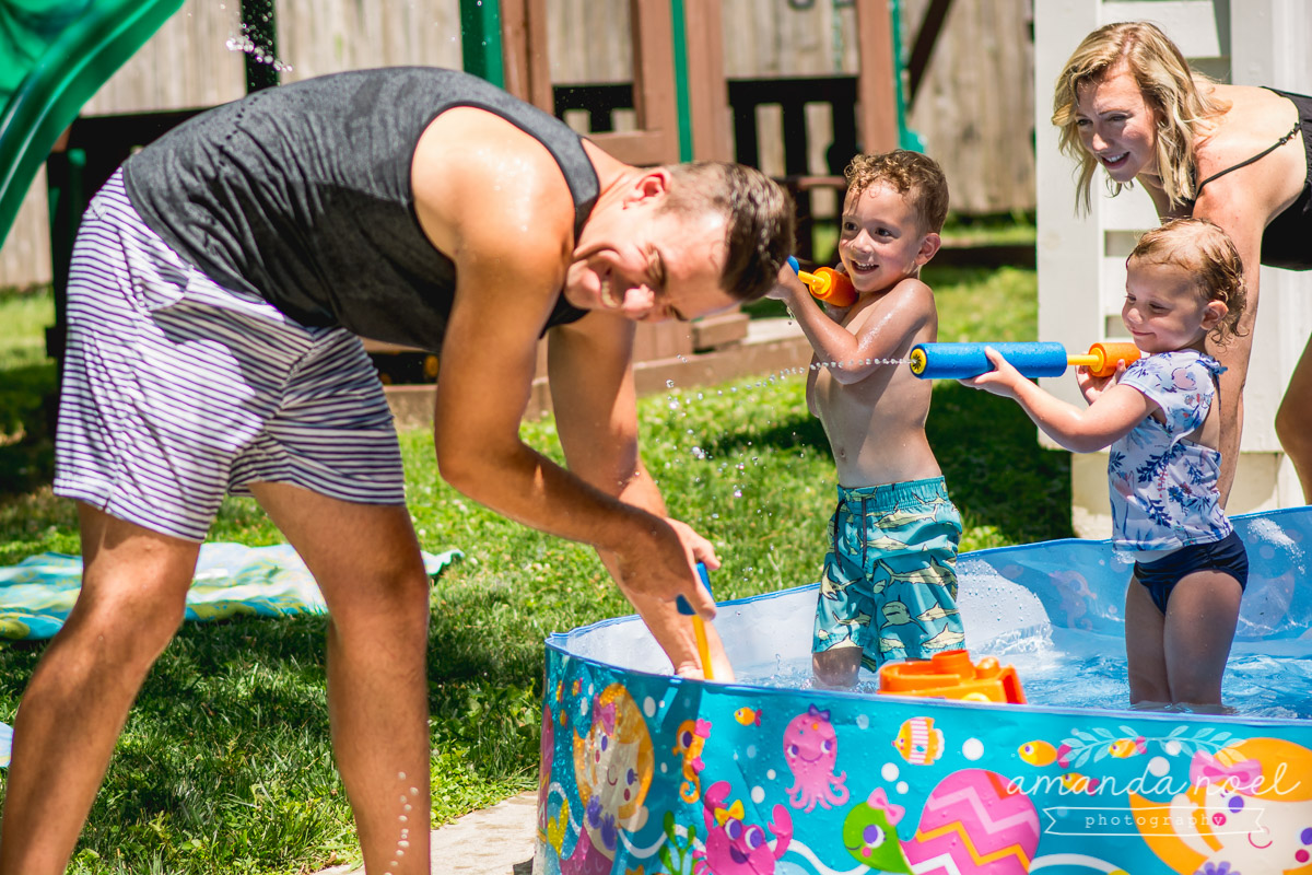 Ohio Documentary Family Photographer | Amanda Noel Photography | day in the life | in home session with toddler brother and sister