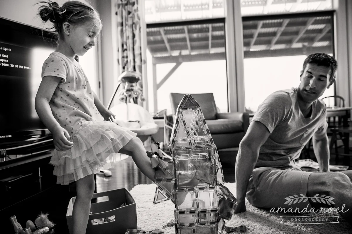 Ohio Documentary Family Photographer | Amanda Noel Photography | day in the life | in home family session| brother and sister