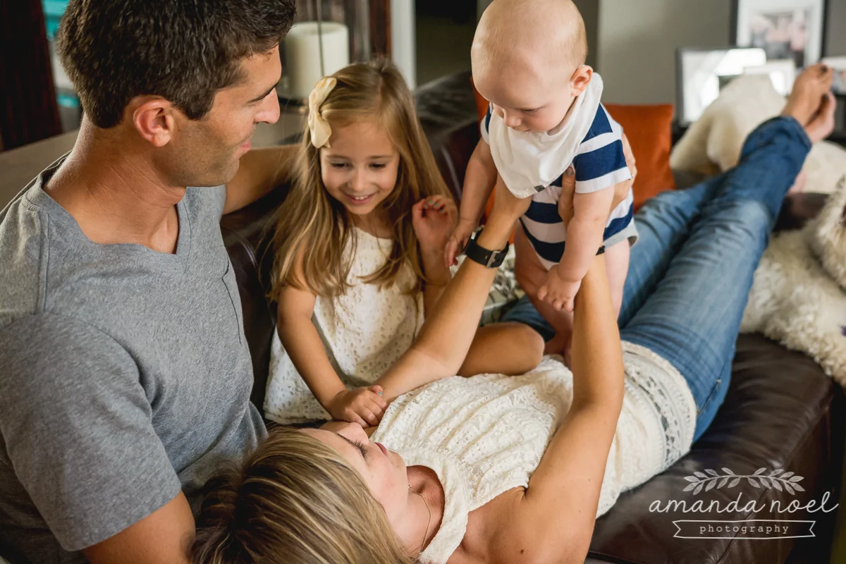 Ohio Documentary Family Photographer | Amanda Noel Photography | day in the life | in home family session| brother and sister