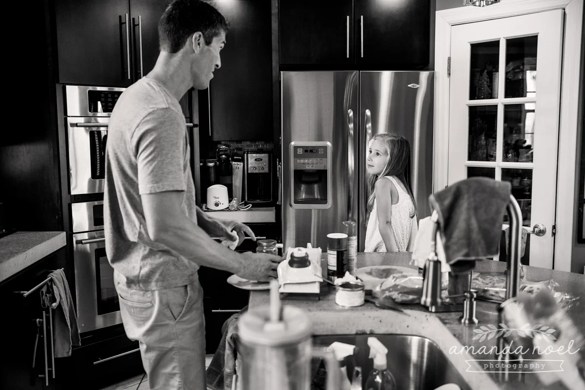 Ohio Documentary Family Photographer | Amanda Noel Photography | day in the life | in home family session| brother and sister