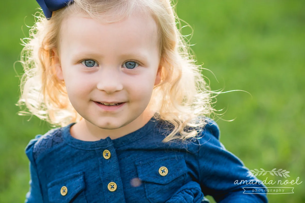 Springfield OH Lifestyle Maternity Family Photographer | Amanda Noel Photography | sunset beach maternity session with toddler sister