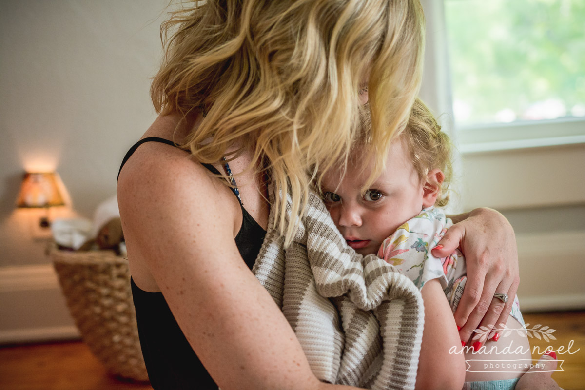 Springfield Documentary Family Photographer | Amanda Noel Photography | Day in the Life B family toddler siblings