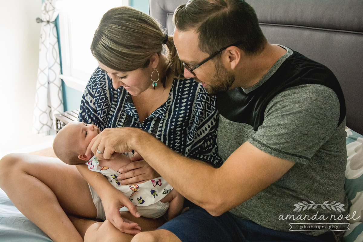 springfield, ohio, newborn, lifestyle, photographer, Amanda Noel Photography