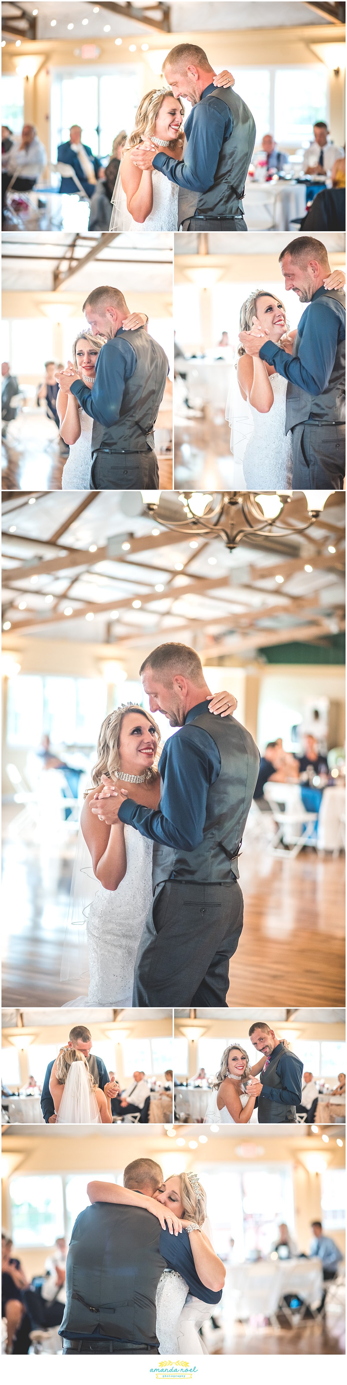 Springfield Ohio wedding emotional father daughter dance