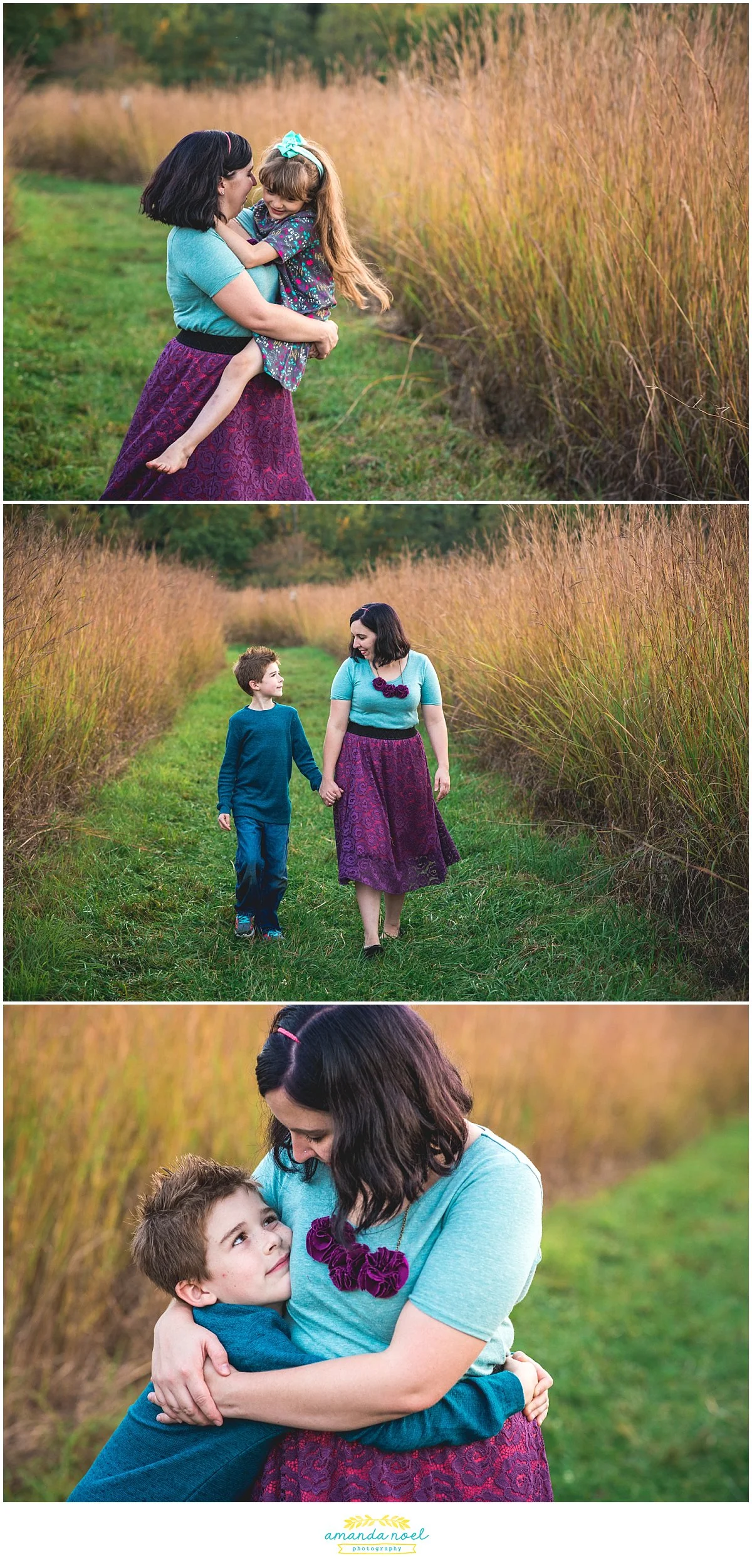 Central Ohio Family Photographer | Amanda Noel Photography | sunset at Buck Creek State Park