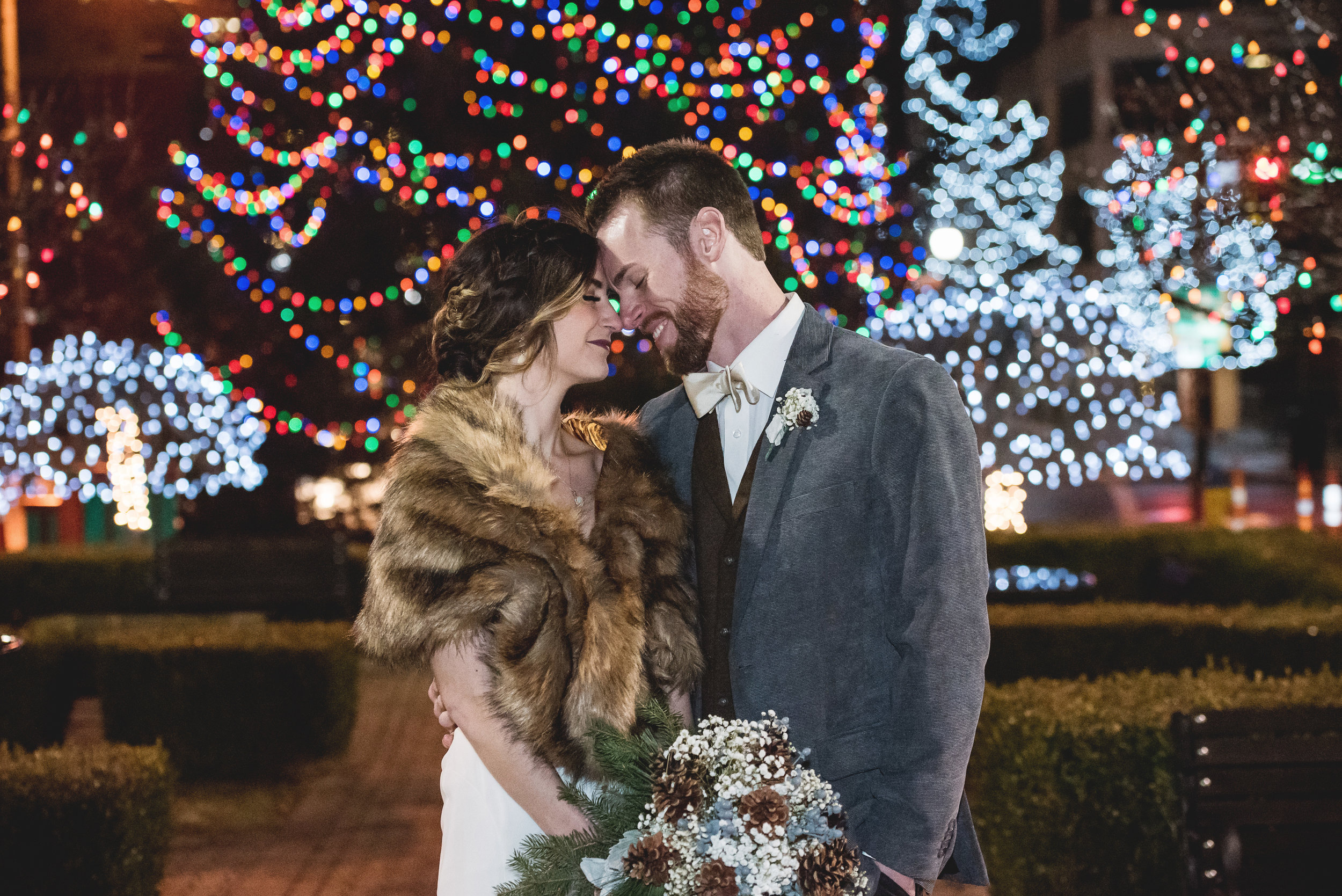 Columbus Ohio Wedding Photography | winter wedding