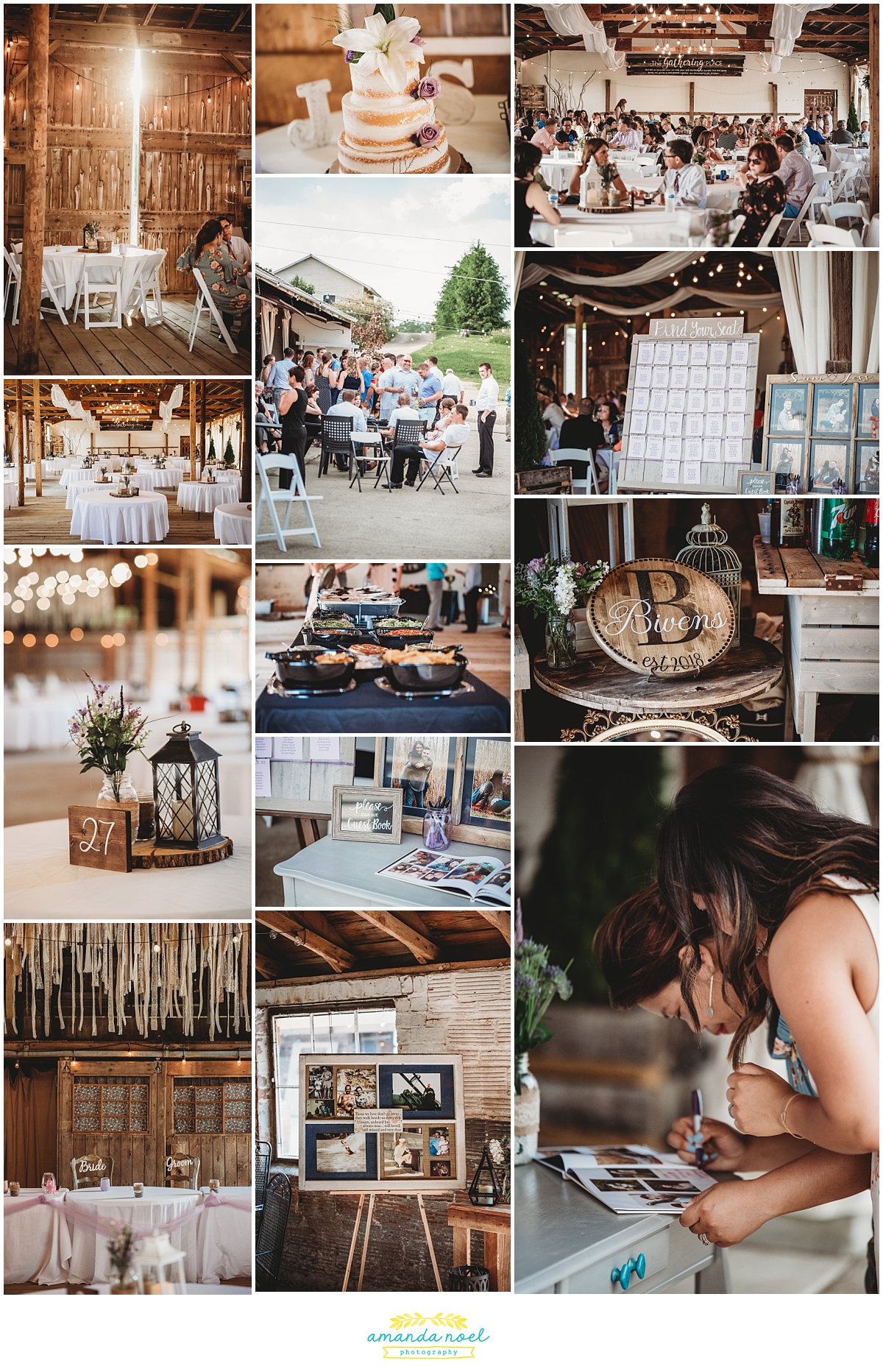 Columbus Ohio Wedding Photographer | outdoor farm wedding | Amanda Noel Photography