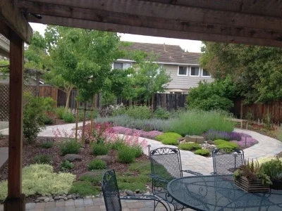 Lawn exchanged for habitat garden, East Bay