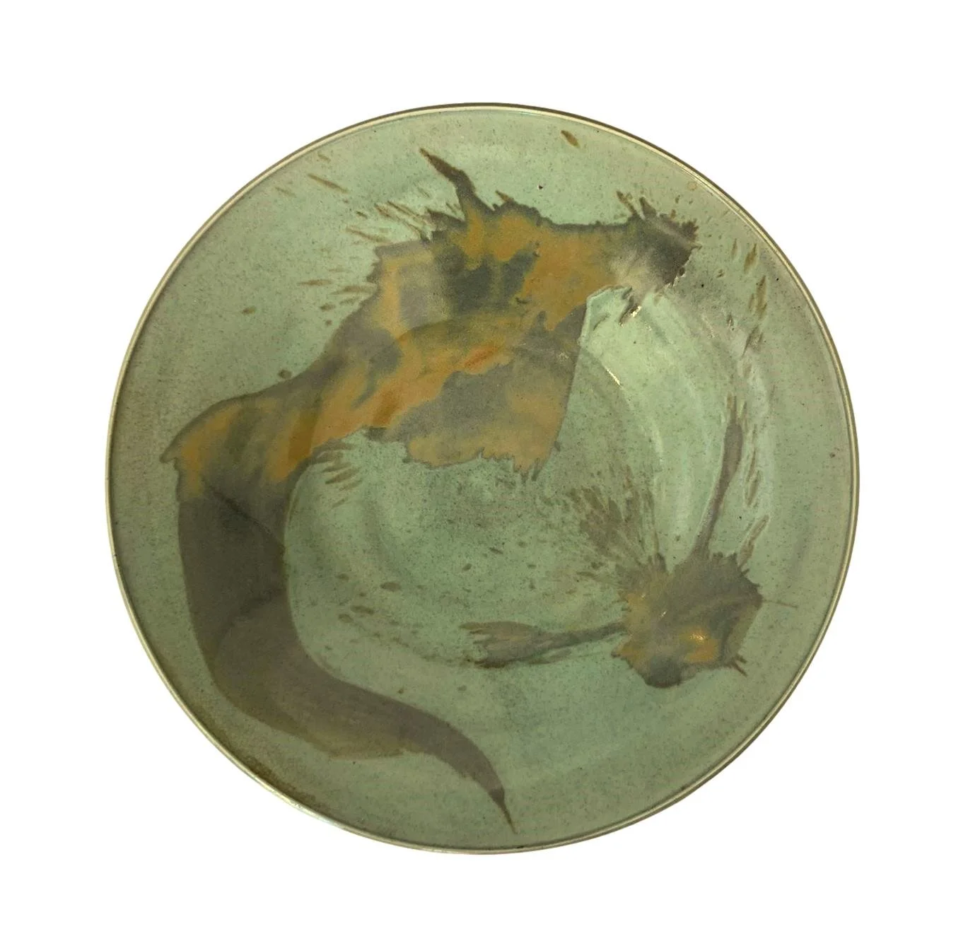 Ron Dier for Steve Chase Celadon Green Ceramic Bowl.jpeg