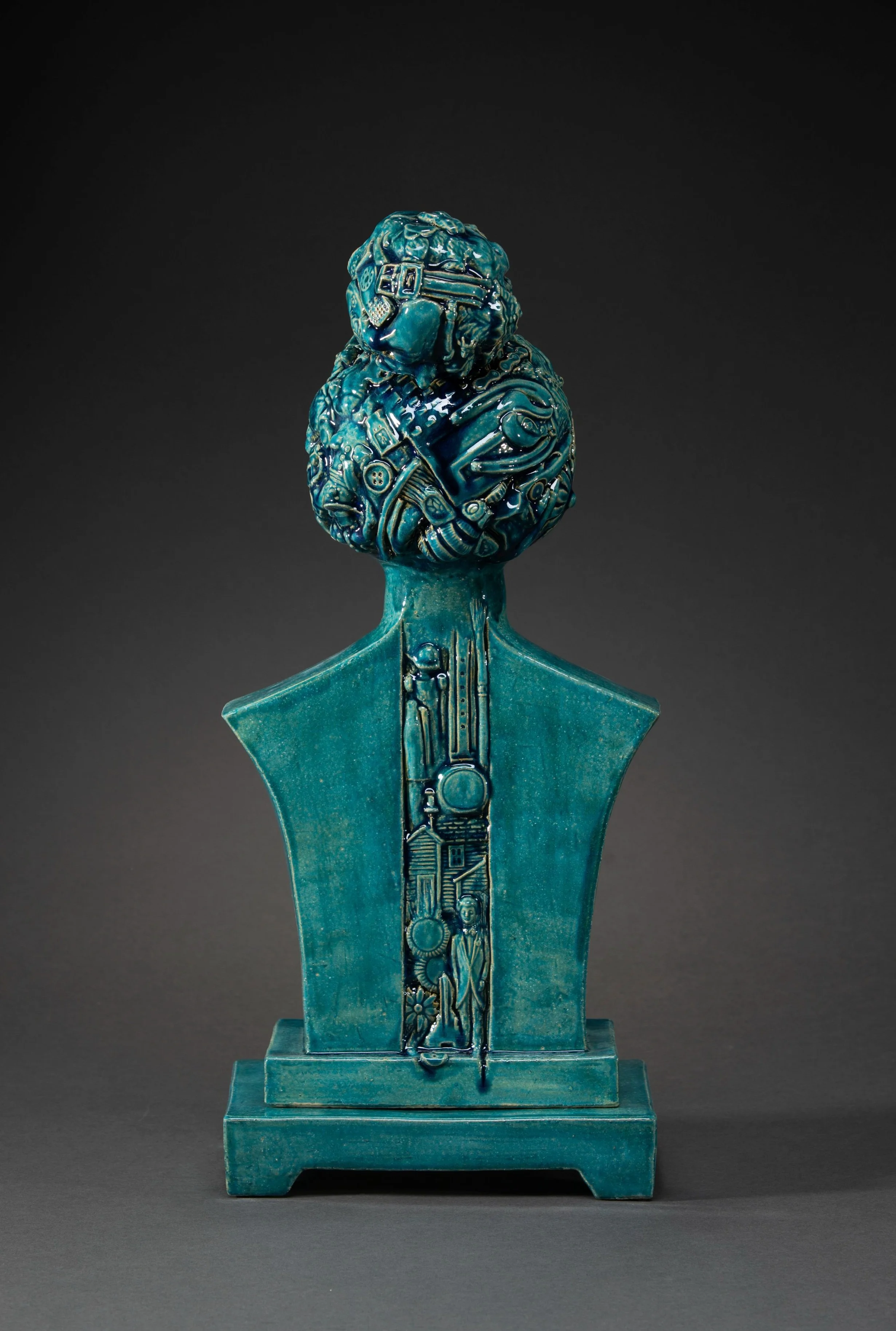 Lady in Teal (detail)