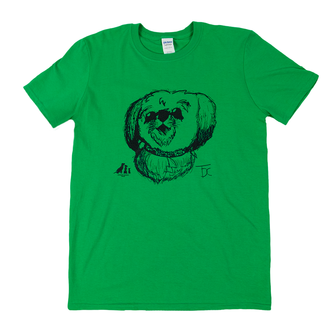 DogSketch2_Green-Tee_CovetedCanines.png