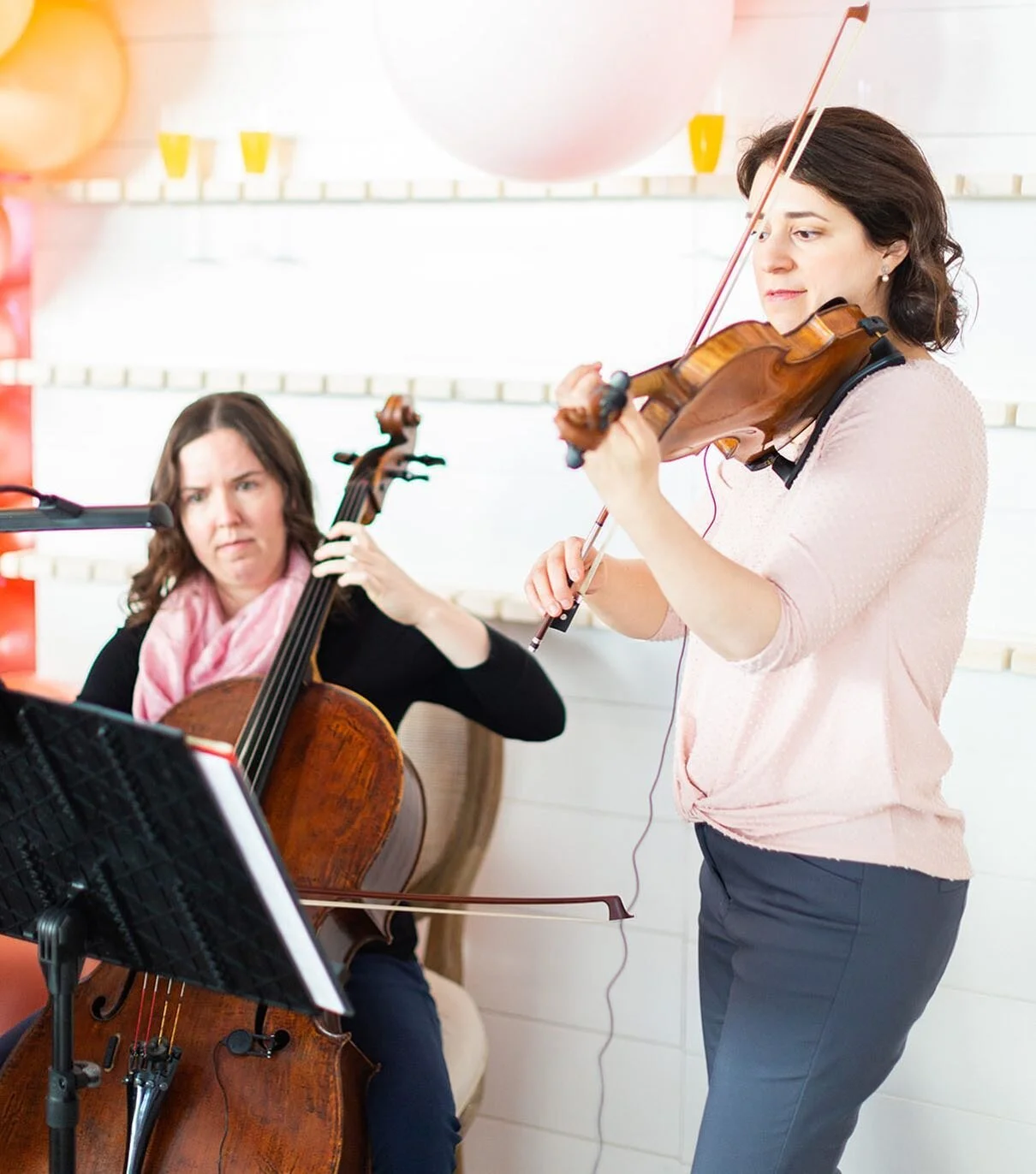 Meet Sara! Cellist extraordinaire and great colleague. On the recommendation of a mutual friend, Sara quickly became a trusted part of our team when we moved to town a few months ago. Thanks to @katherinebrackmanphotography for this lovely photo from