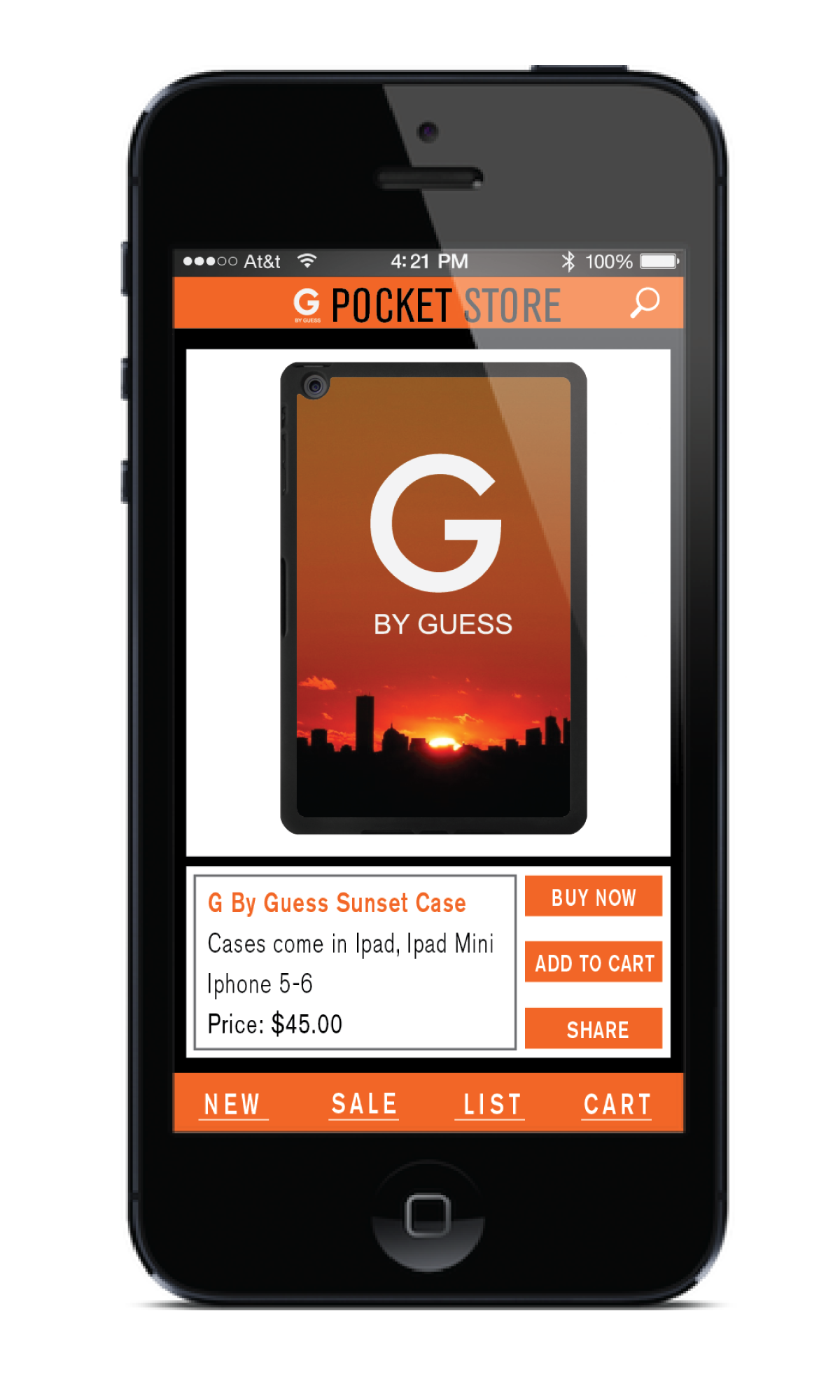A closer look at the exclusive G by Guess mobile cases, also built in mobile transition system.